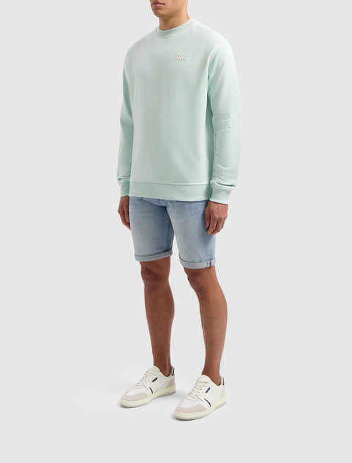 Embroidery Logo Sweater | Mint