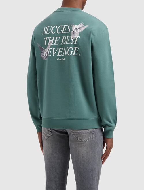 The Best Revenge Sweater | Faded Green