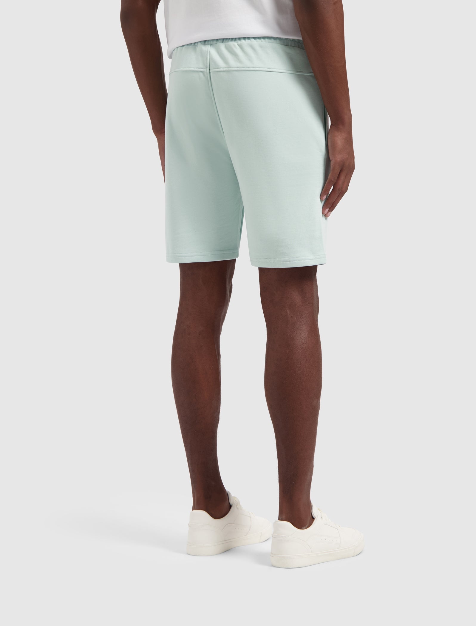 Tonal Logo Sweat Shorts | Mint