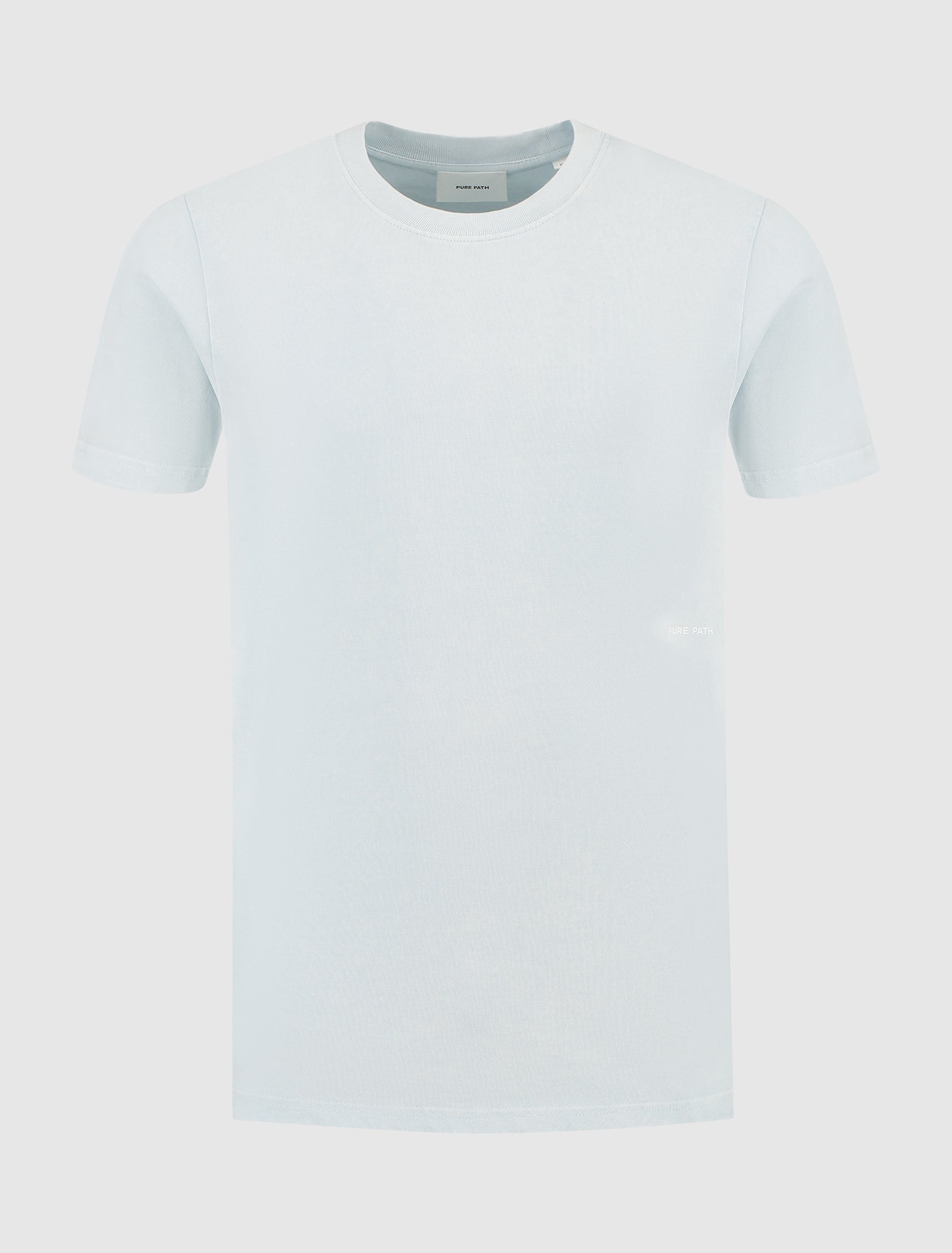 Acid Sideline Wordmark T-shirt | Light Blue