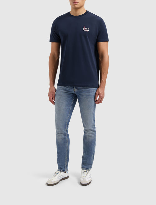 Picante T-shirt | Navy