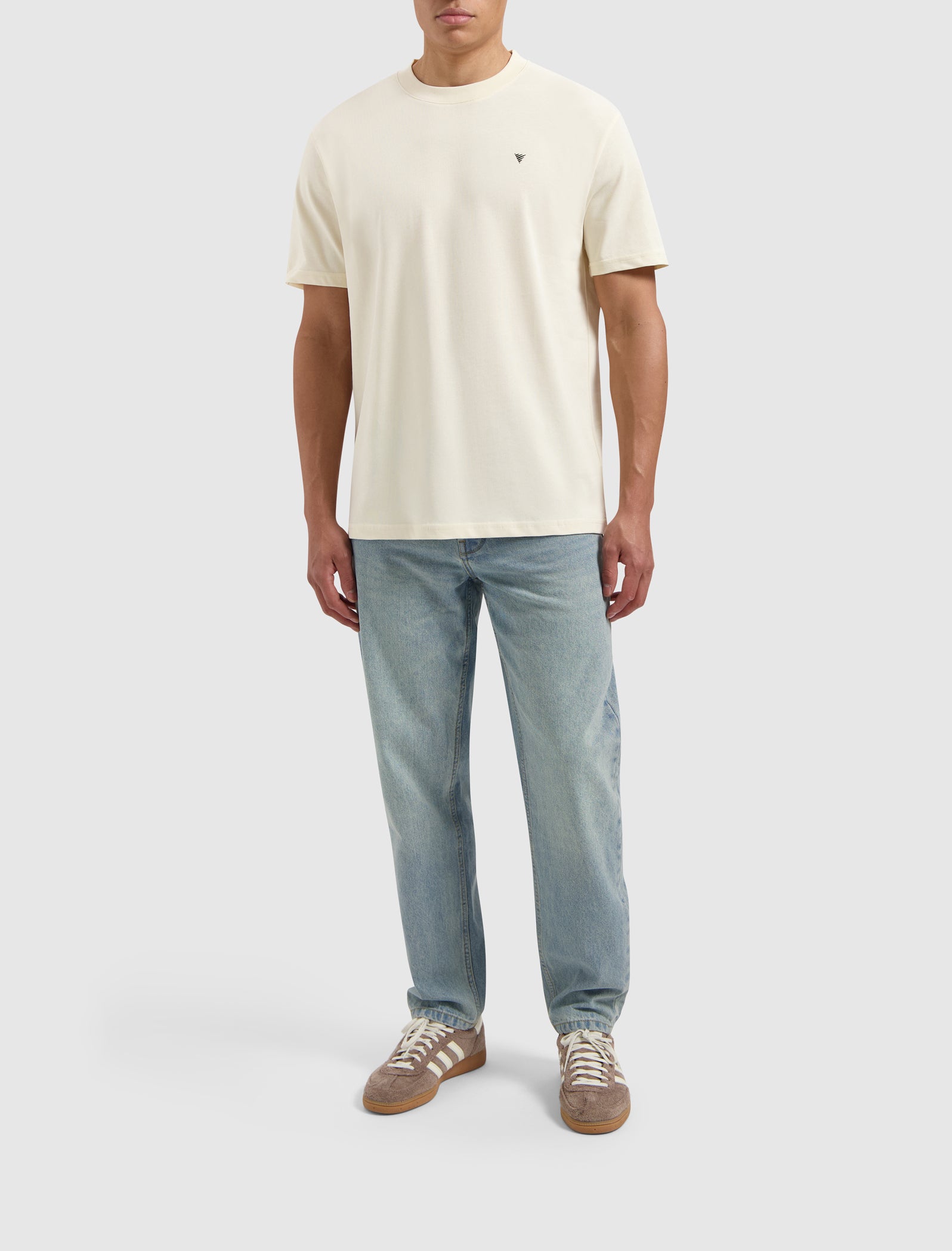 Palm Drive T-shirt | Ecru