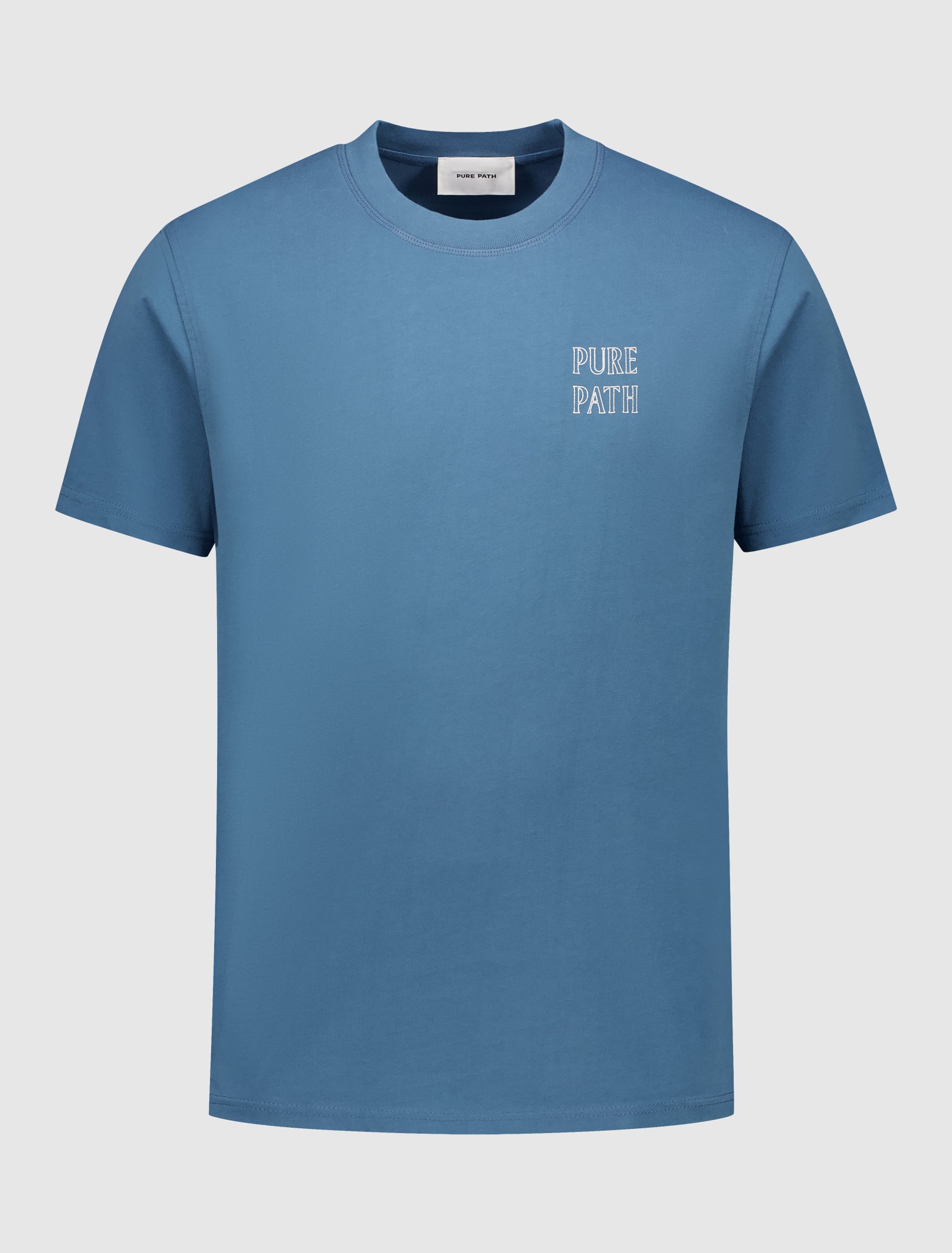 Social Club T-shirt | Mid Blue