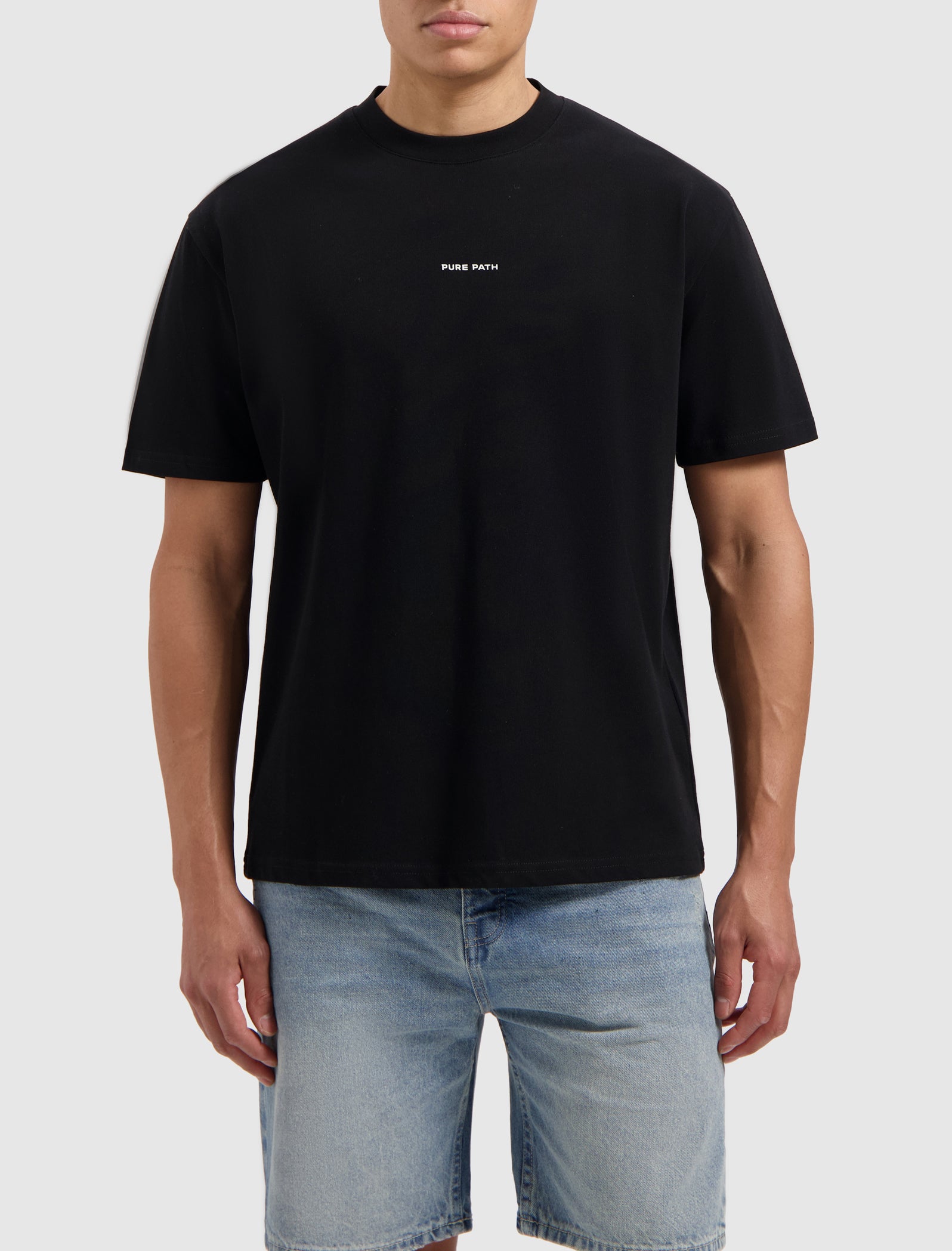 Tropical Crest T-shirt | Black