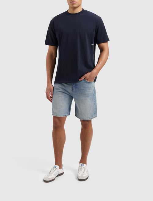 Stitched Journey T-shirt | Navy