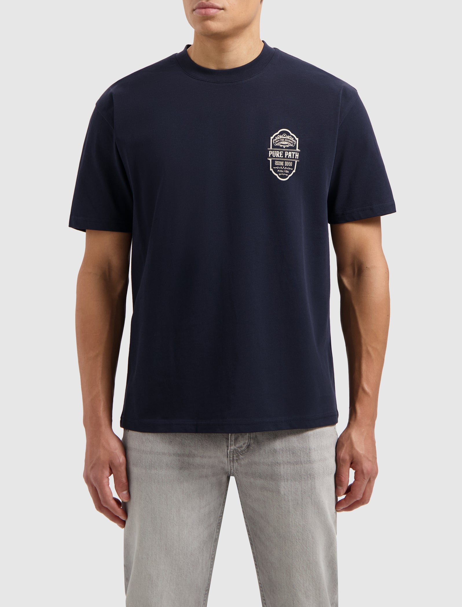 Latin Spirit Icon T-shirt | Navy