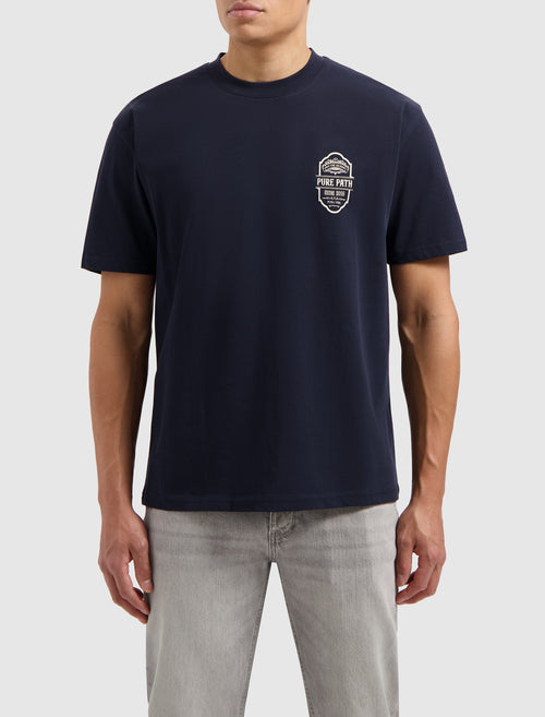 Latin Spirit Icon T-shirt | Navy