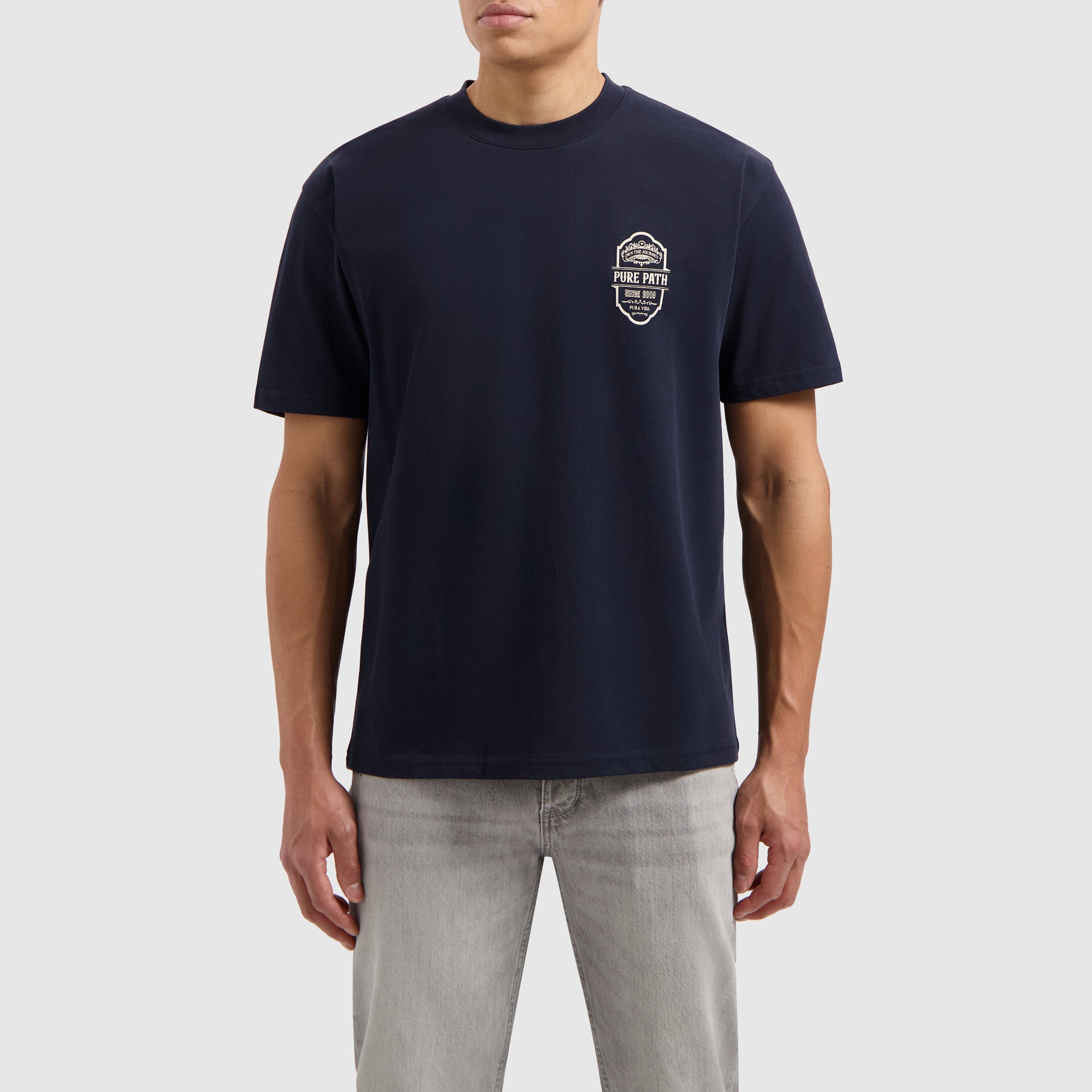 Latin Spirit Icon T-shirt | Navy
