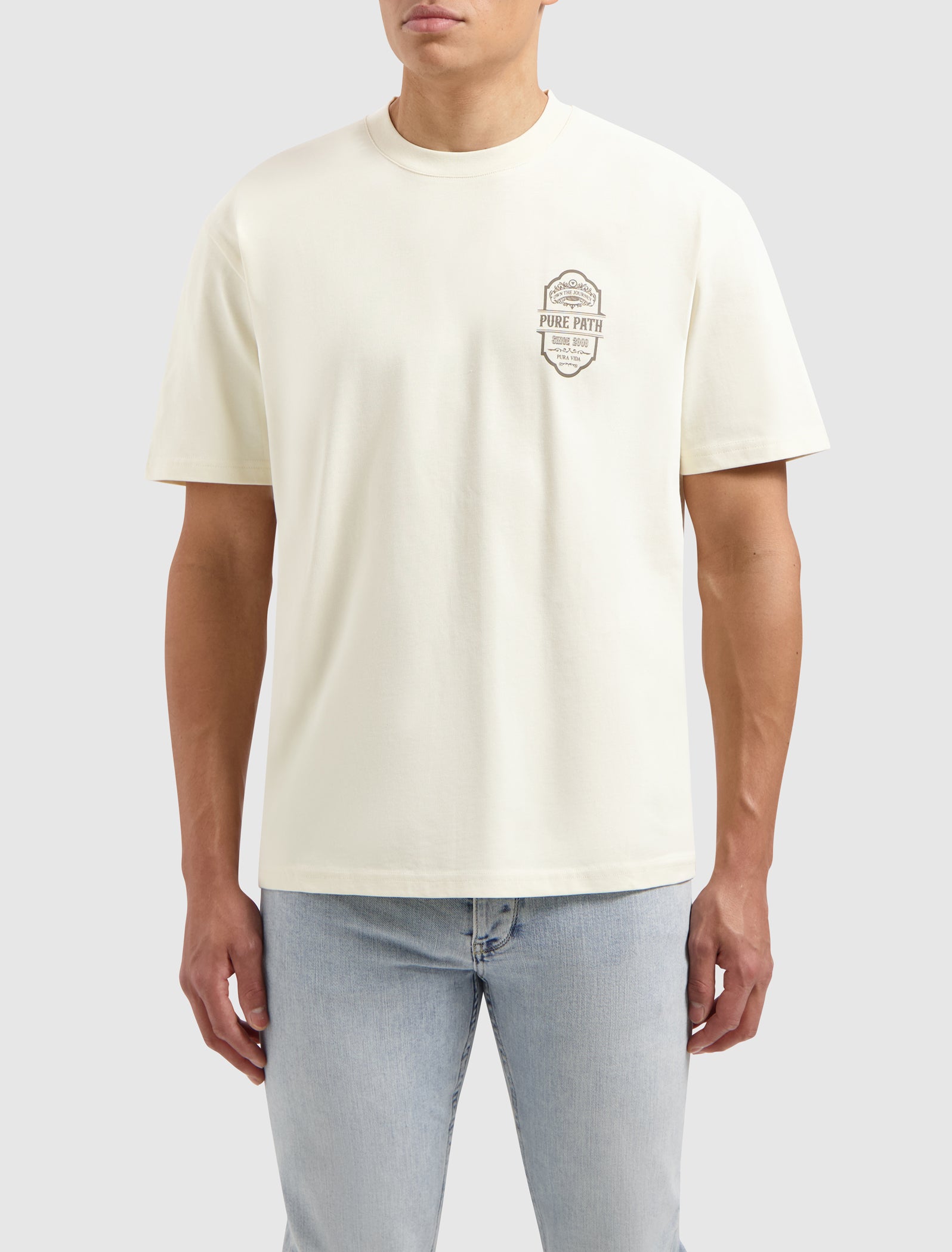 Latin Spirit Icon T-shirt | Ecru