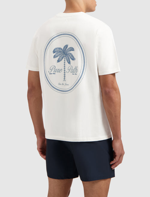 Stitched Paradise T-shirt | Off White