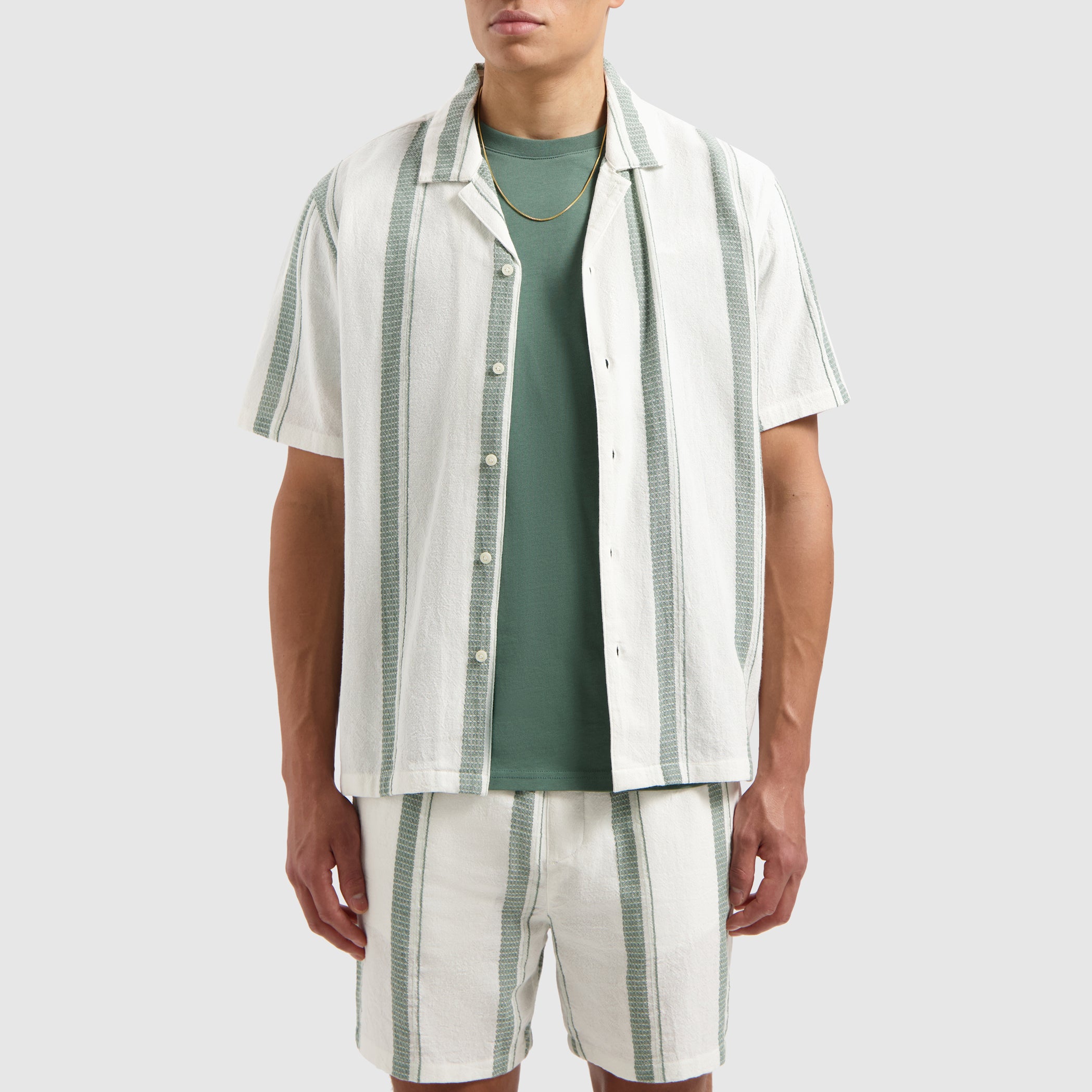 Cuban Collar Shirt | Off White