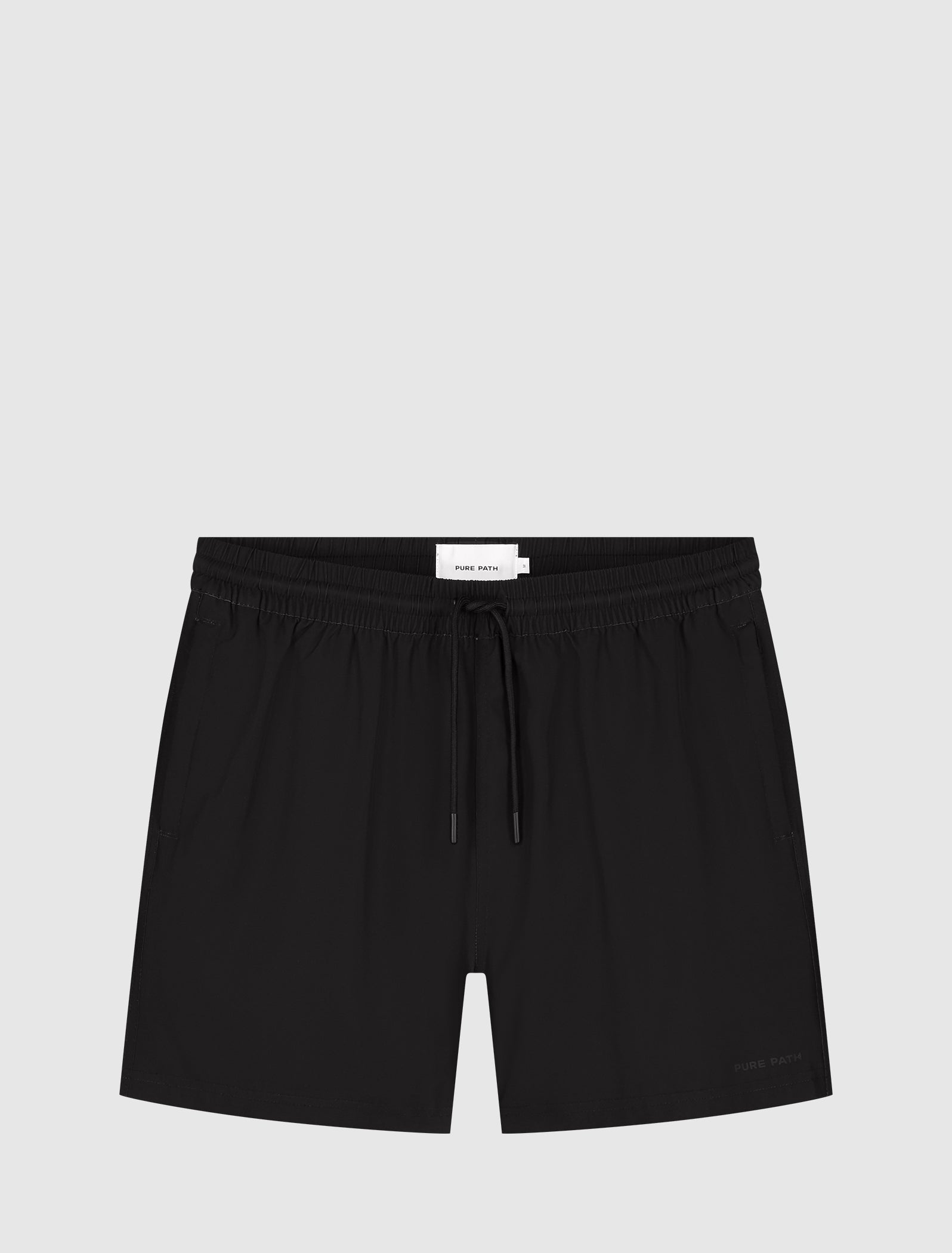 Tonal Logo Swim Shorts | Black