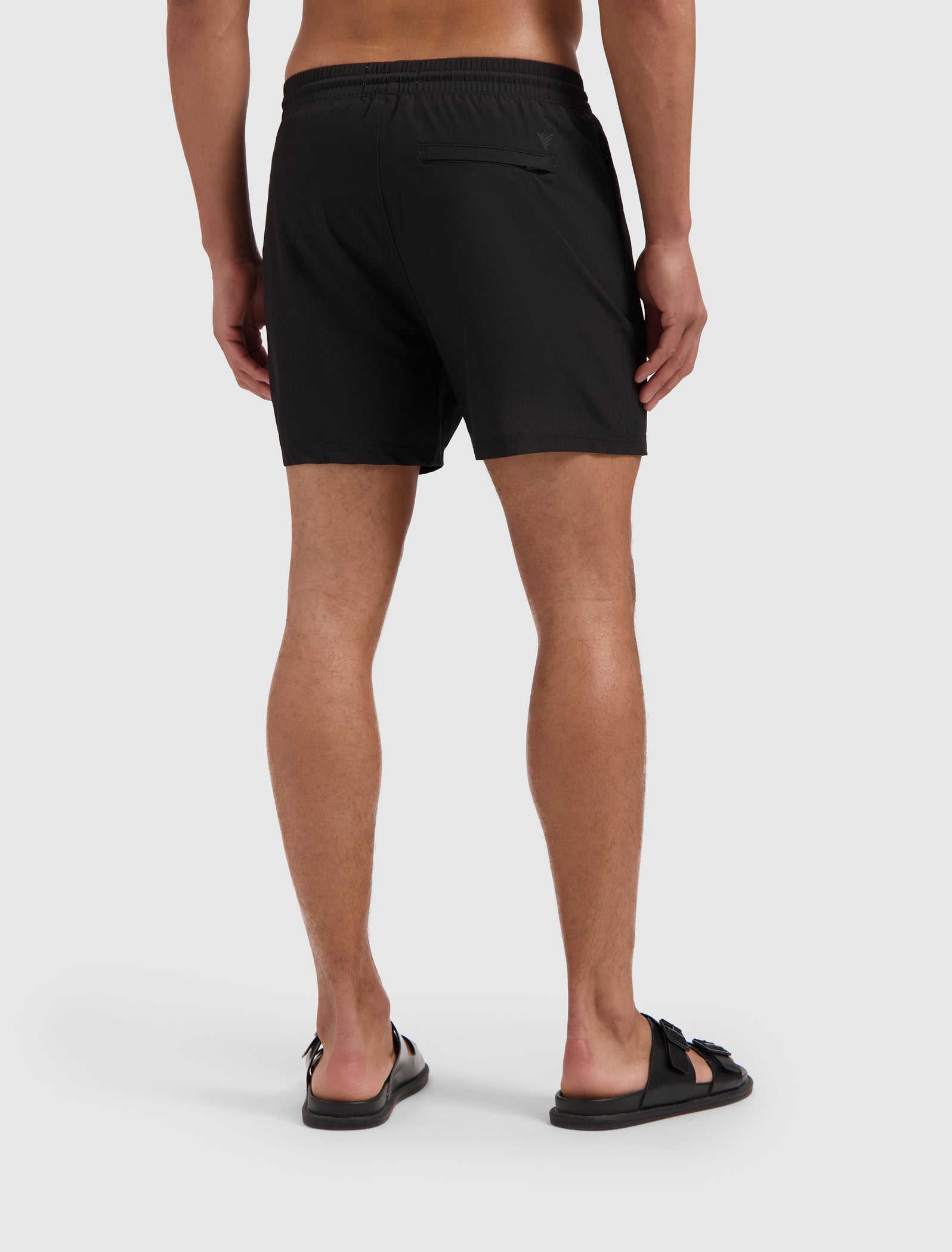 Tonal Logo Swim Shorts | Black