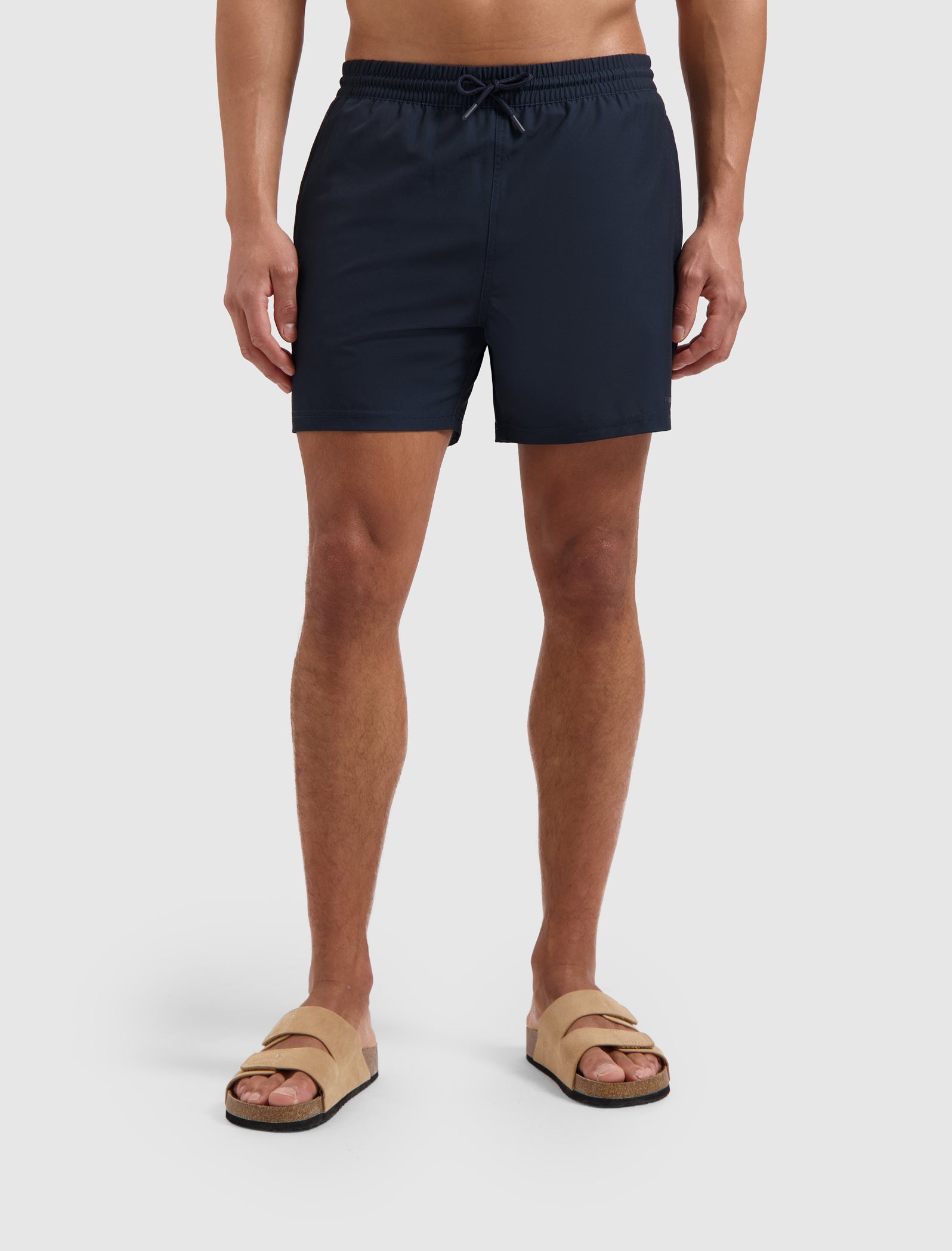 Tonal Logo Swim Shorts | Navy