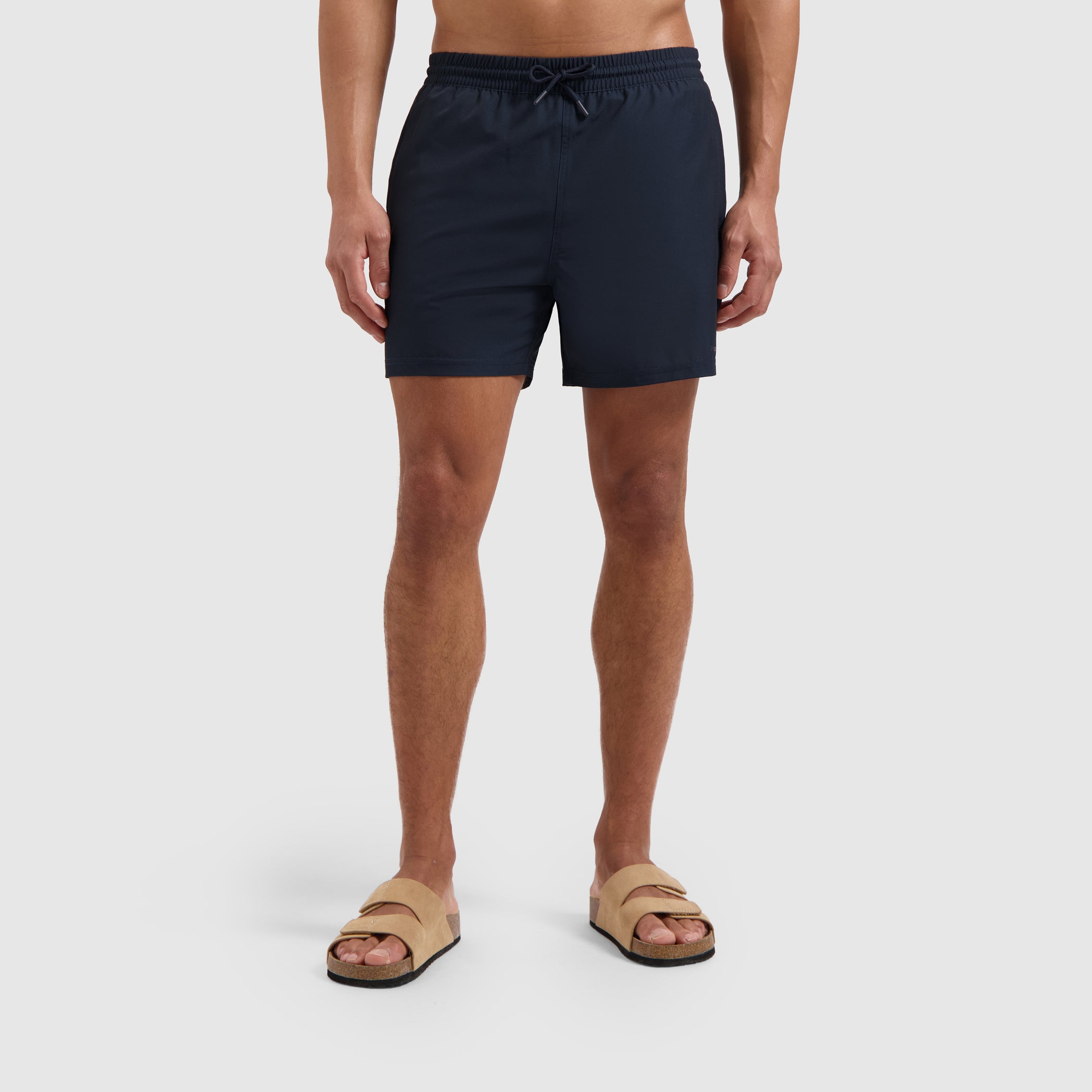 Tonal Logo Swim Shorts | Navy
