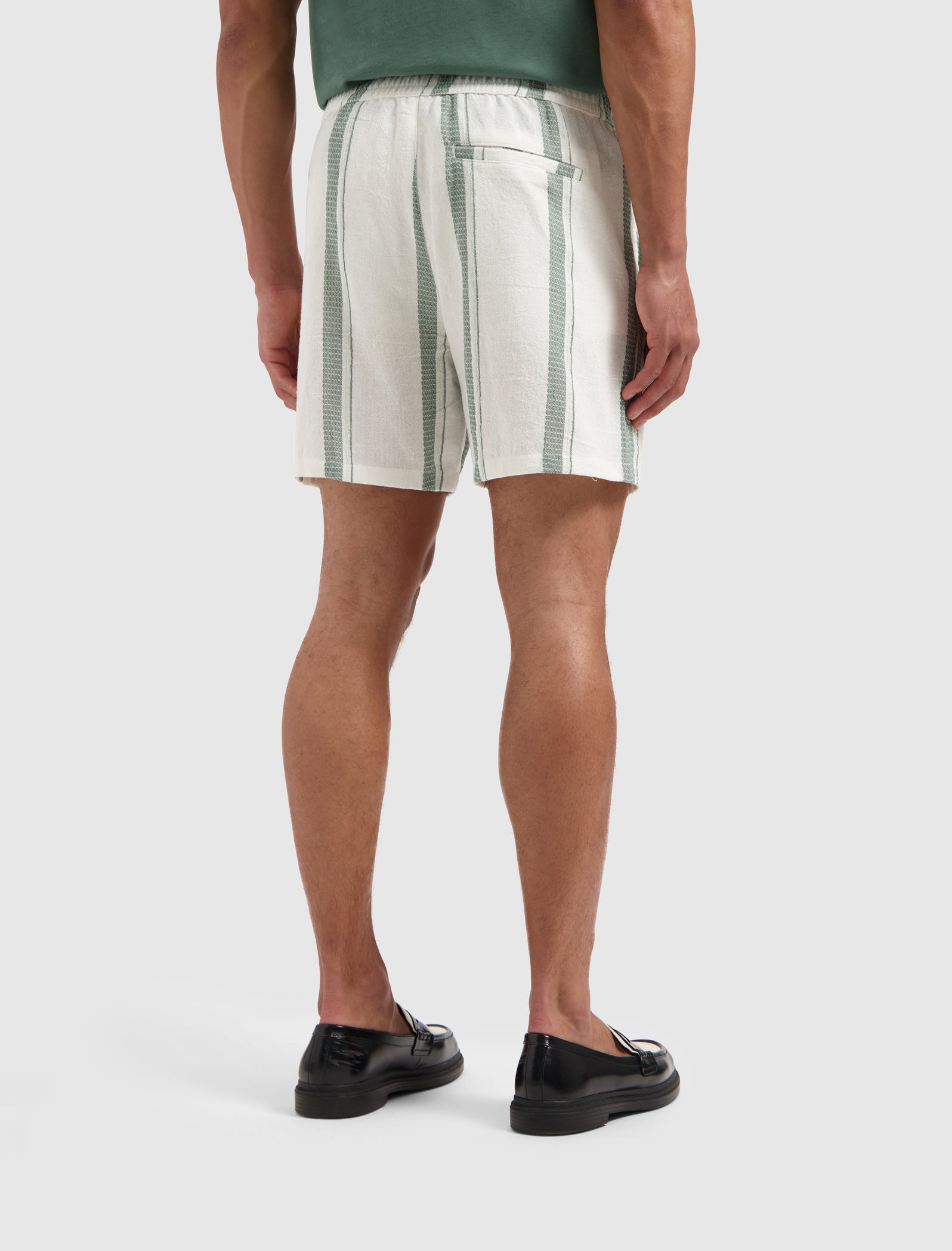 Cuban Striped Shorts | Off White
