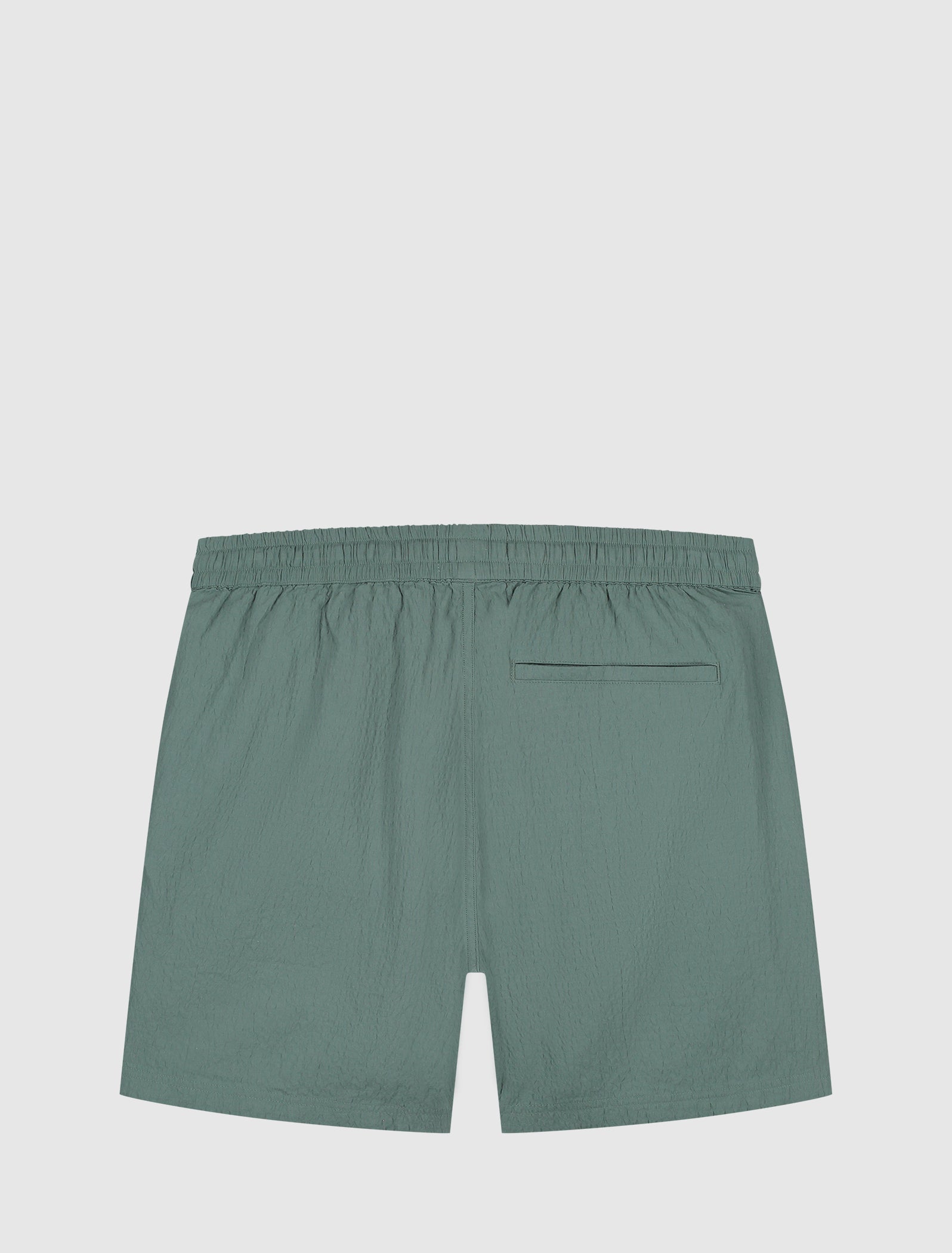 Seersucker Shorts | Faded Green