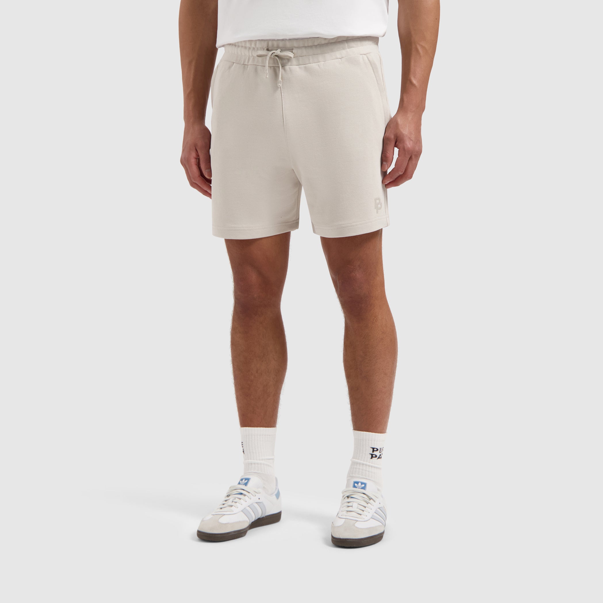 Initials Sweat Shorts | Sand