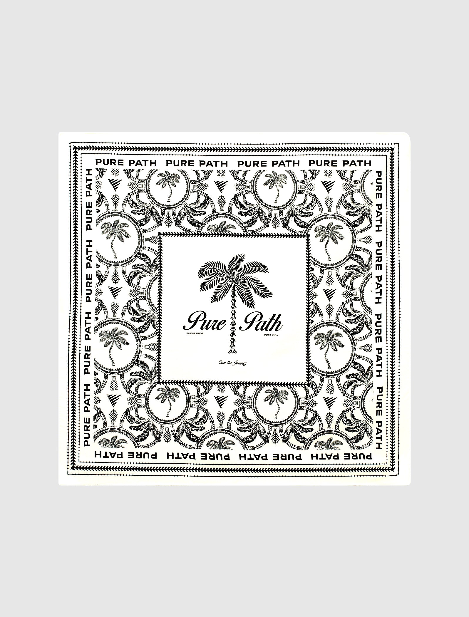 Palm Scarf | Off White