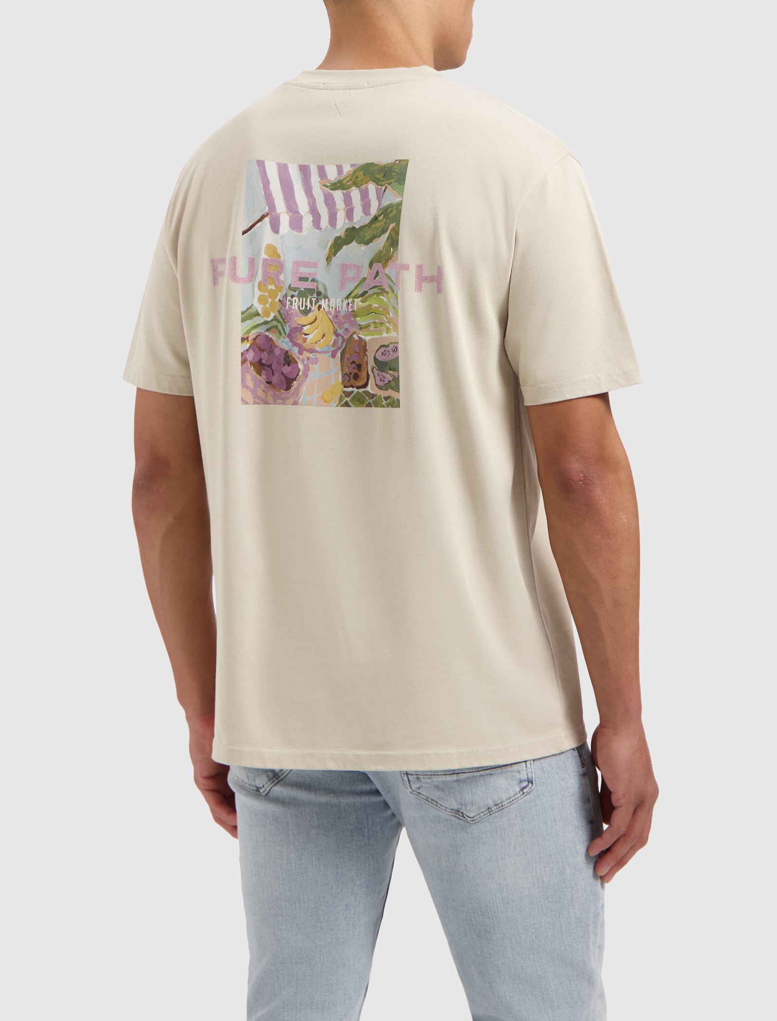 Fruit Market T-shirt | Sand