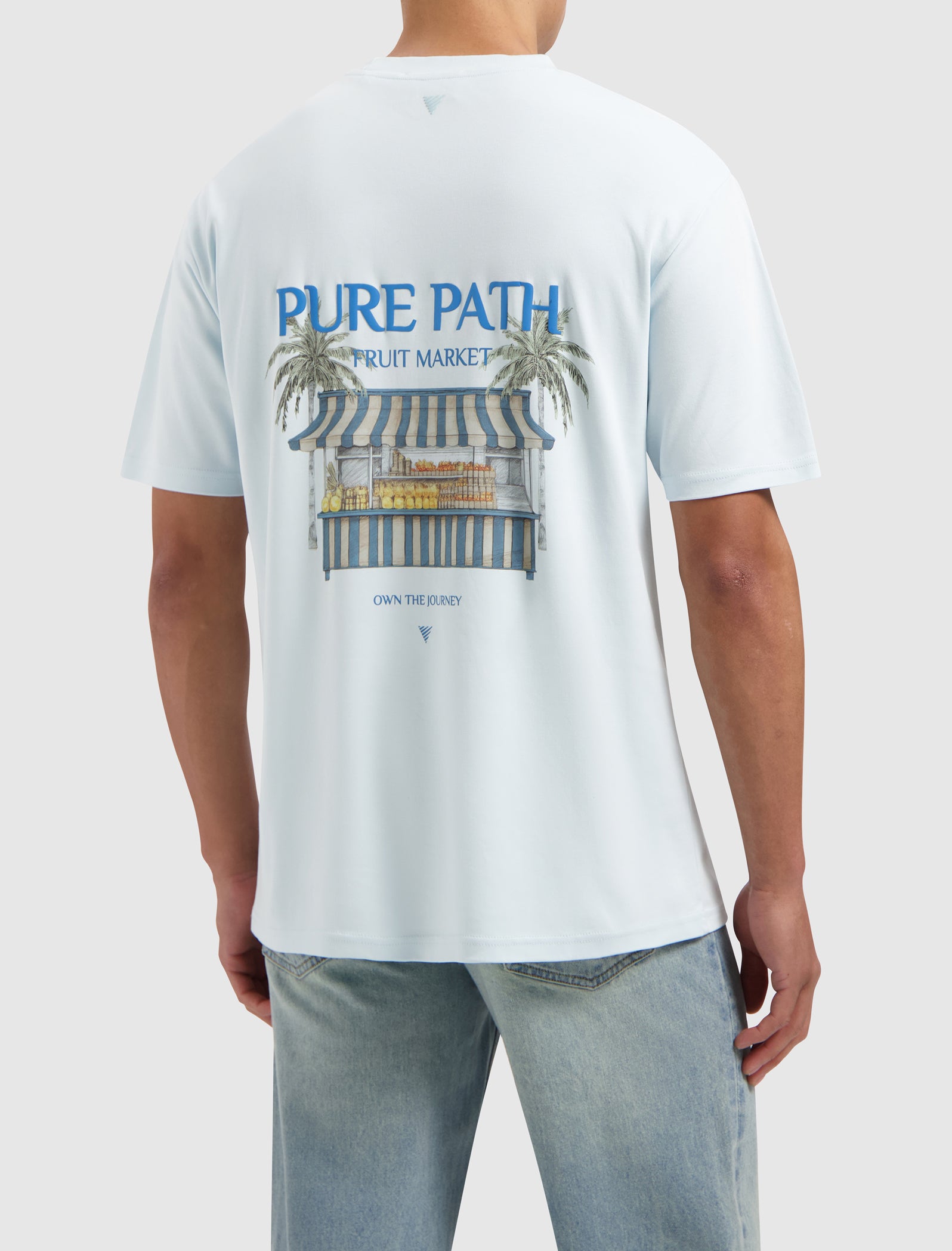 The Fruit Stand T-shirt | Light Blue