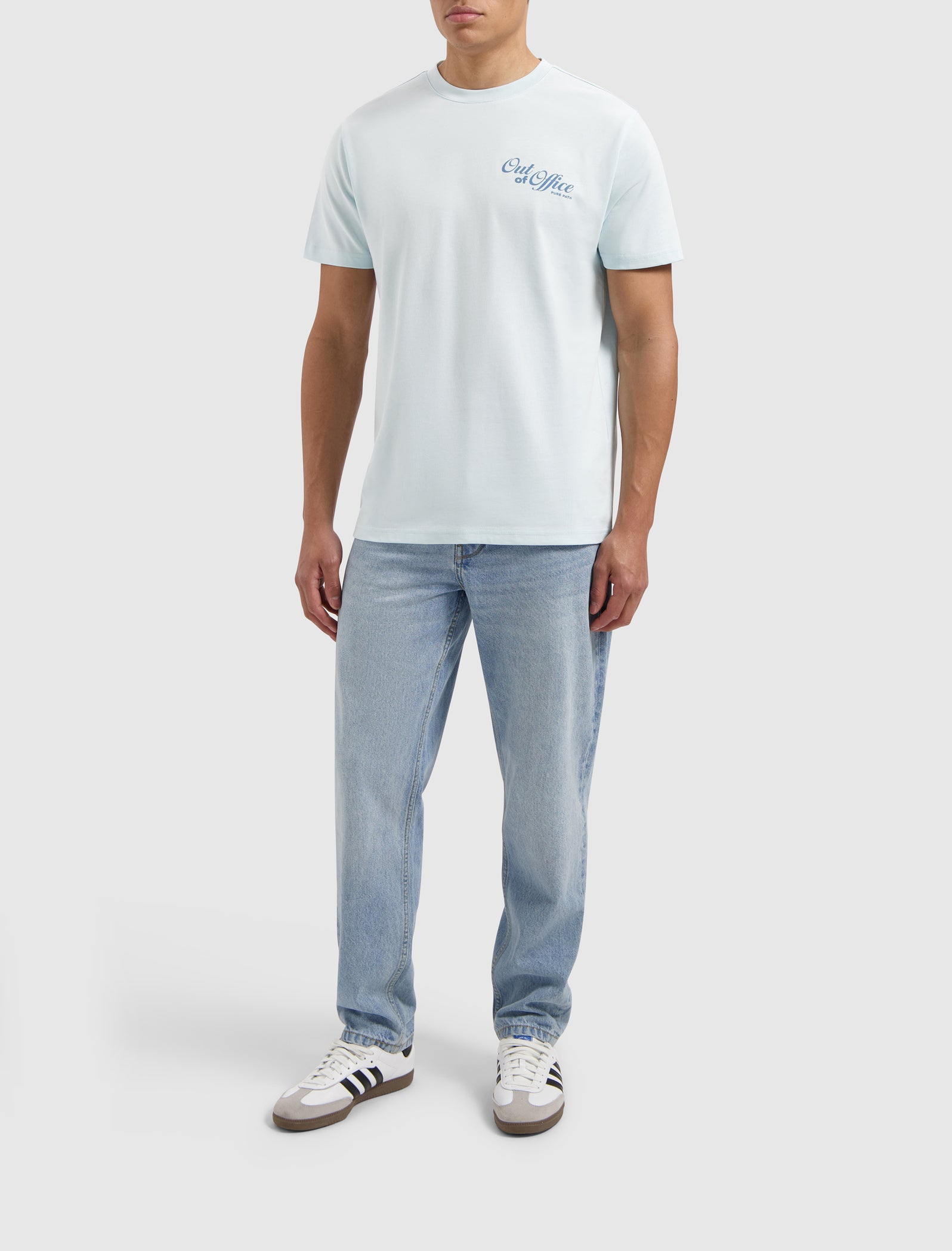 Vacation Mode On T-shirt | Light Blue