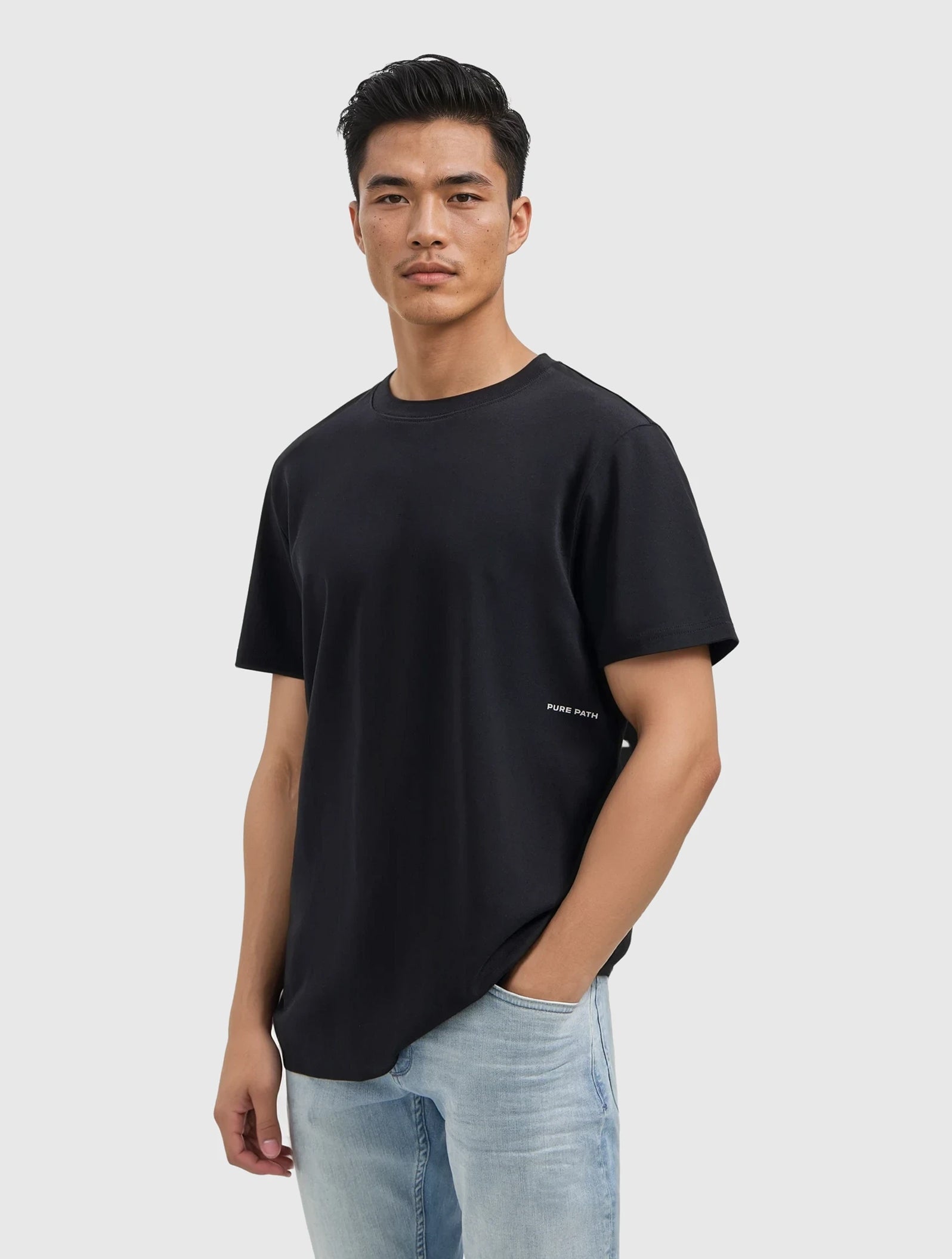 Sideline Wordmark T-shirt | Black