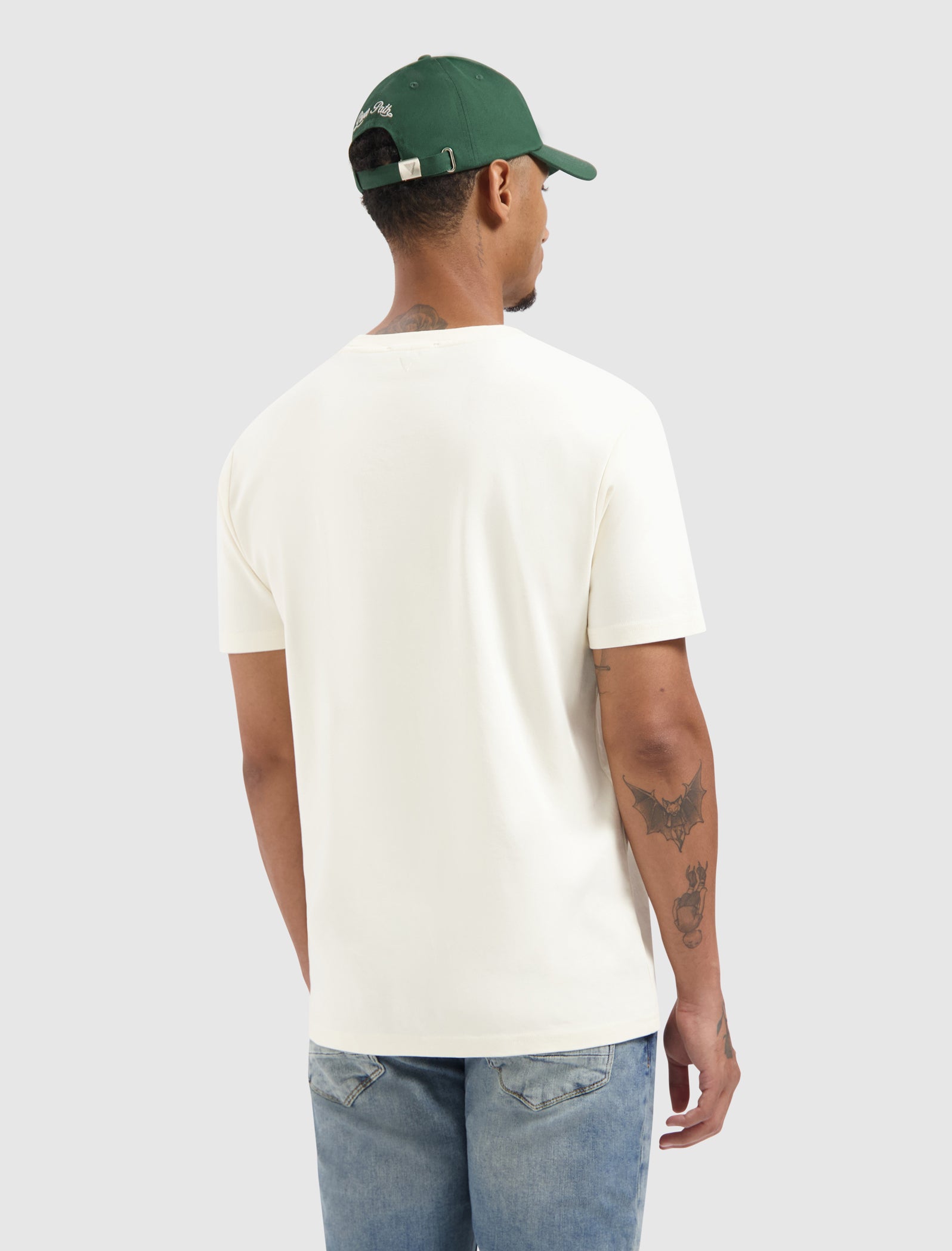 Sideline Wordmark T-shirt | Ecru