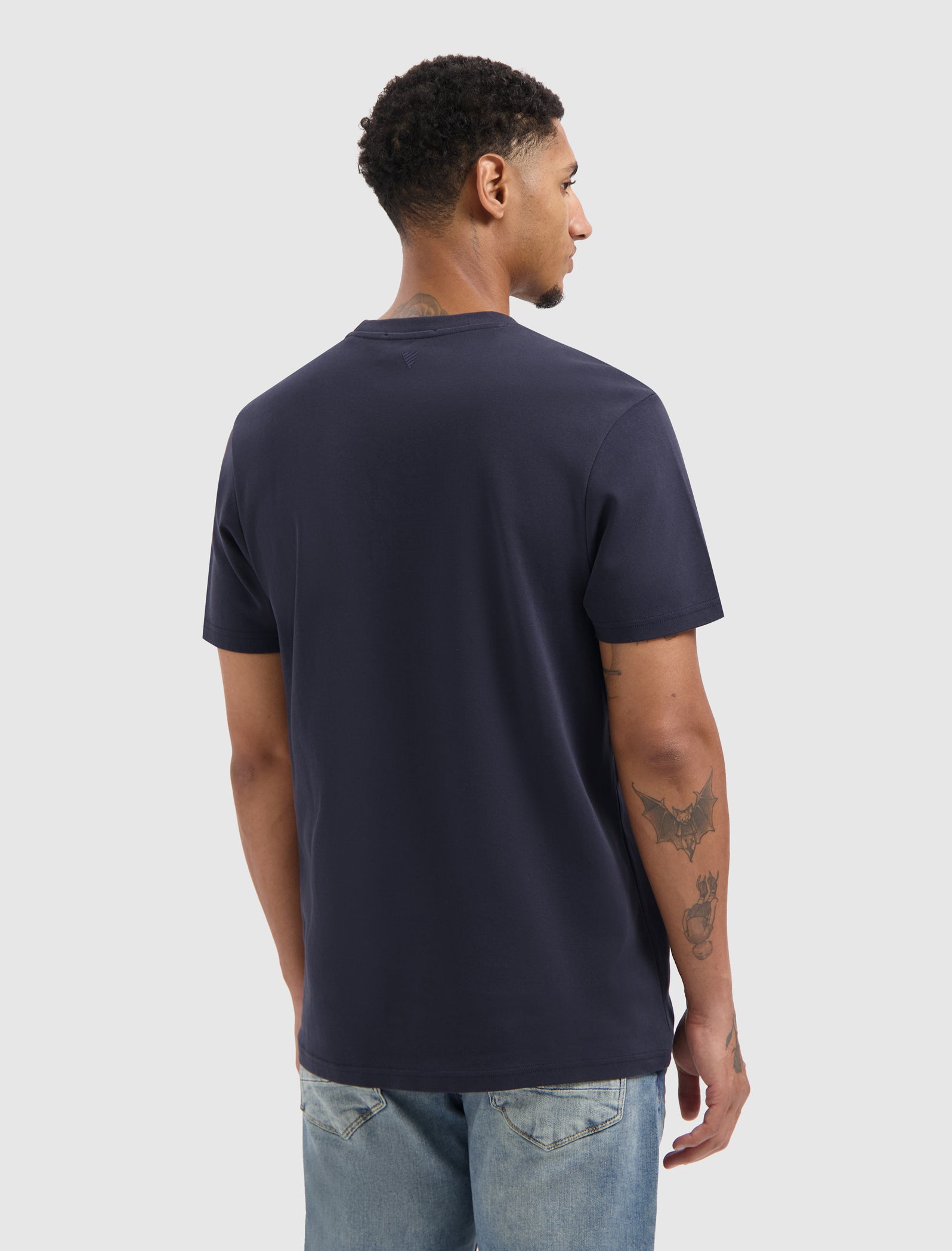 Sideline Wordmark T-shirt | Dark Navy