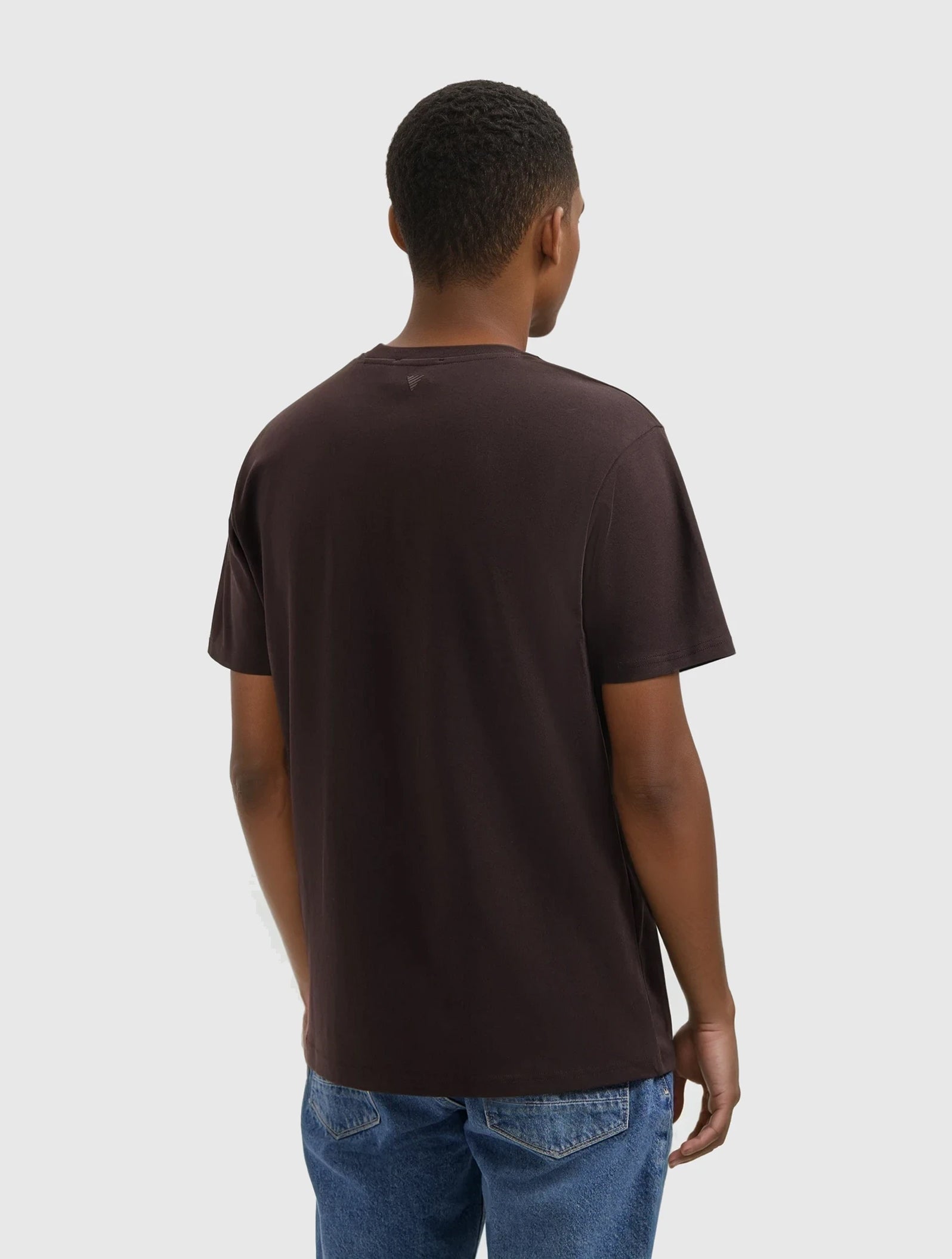 Sideline Wordmark T-shirt | Dark Brown