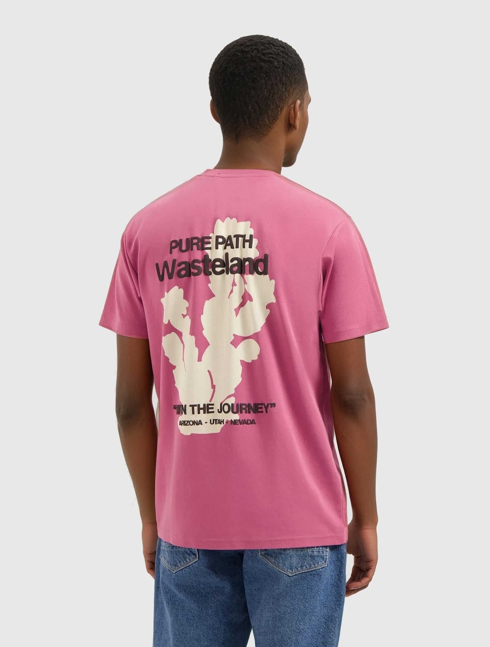 Desert Wasteland T-shirt | Raspberry