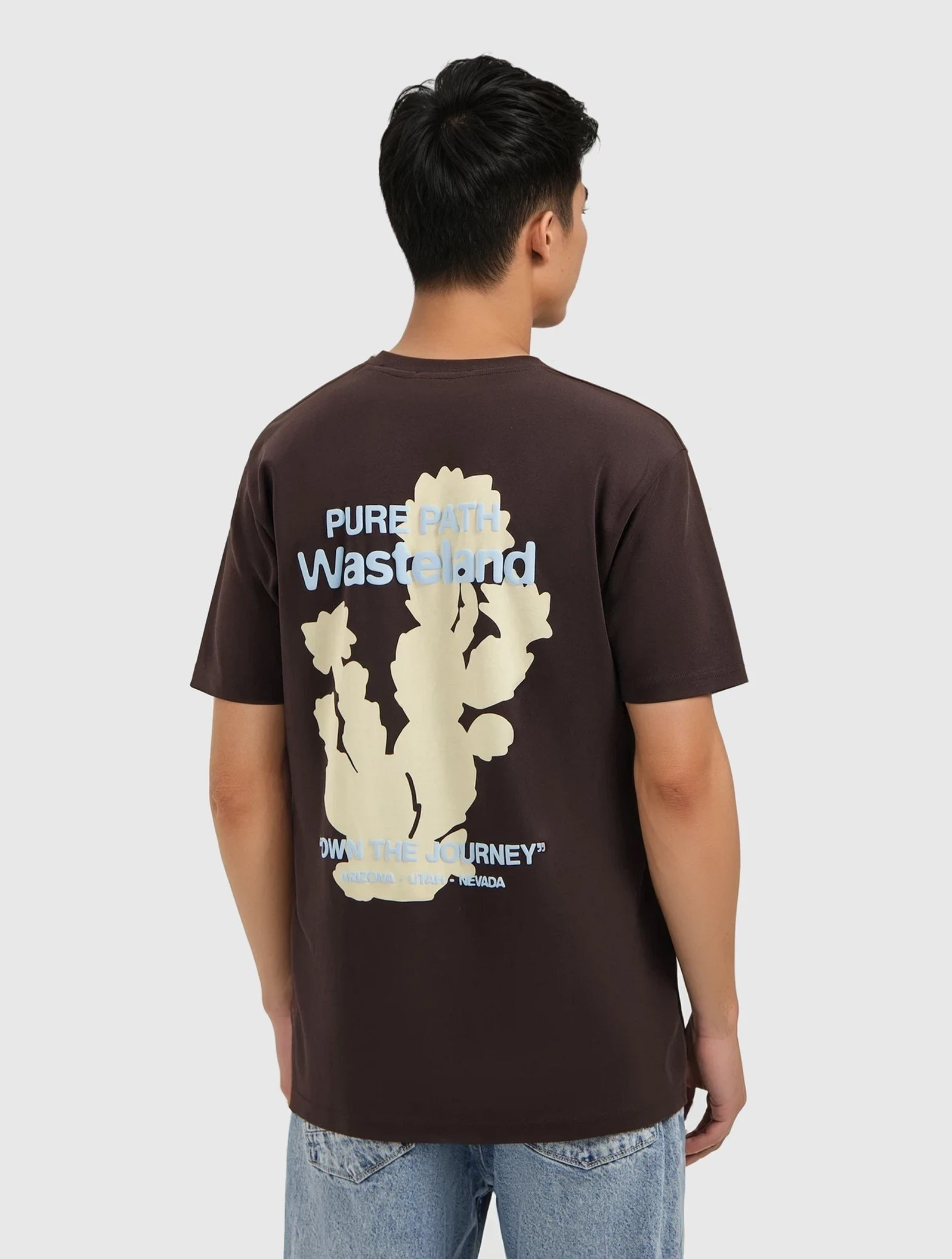 Desert Wasteland T-shirt | Dark Brown