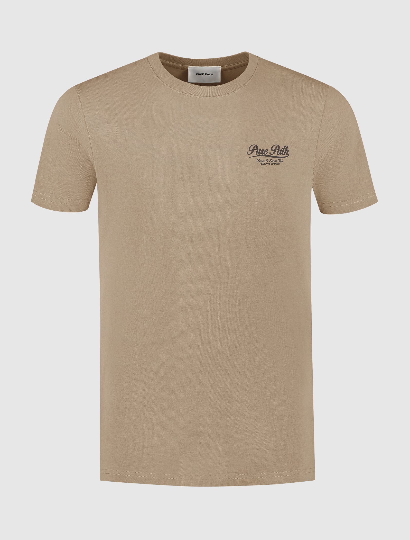 Highway Diner T-shirt | Taupe