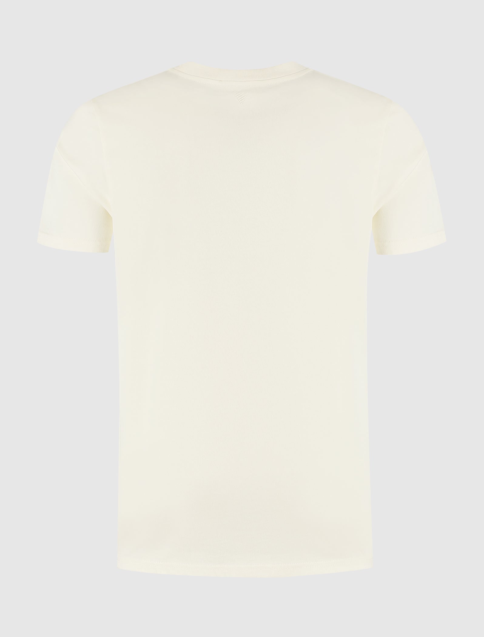 Chain Stitch T-shirt | Ecru
