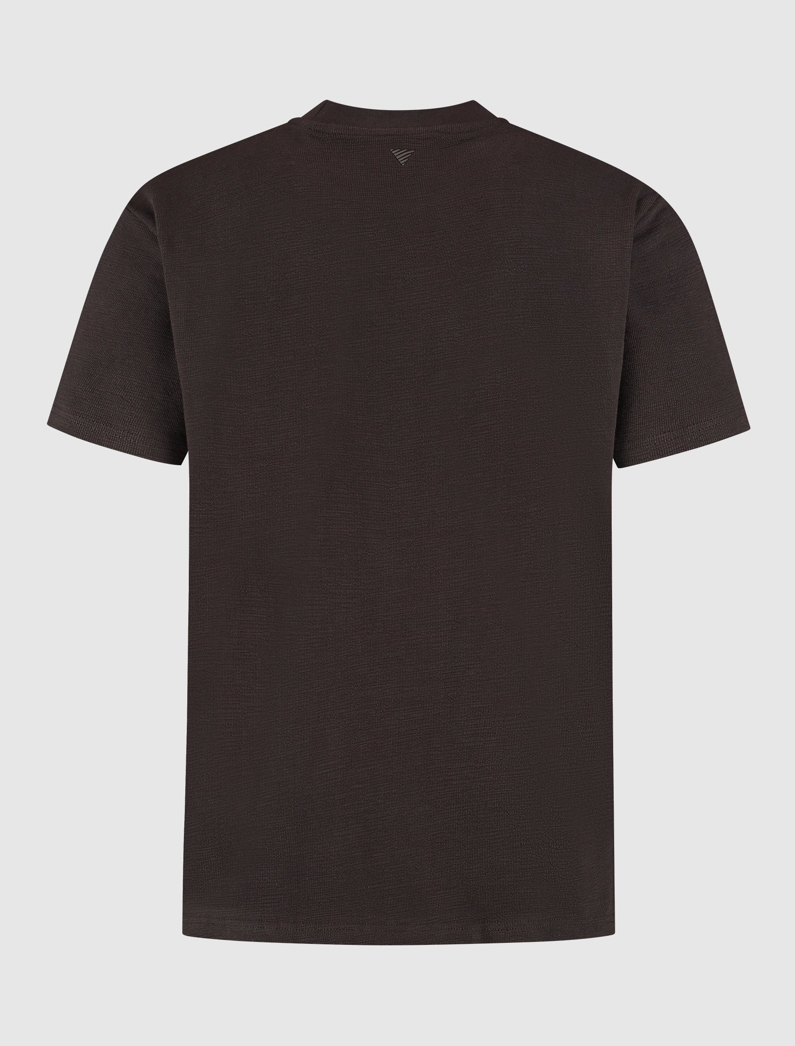 Structure Pocket T-shirt | Dark Brown