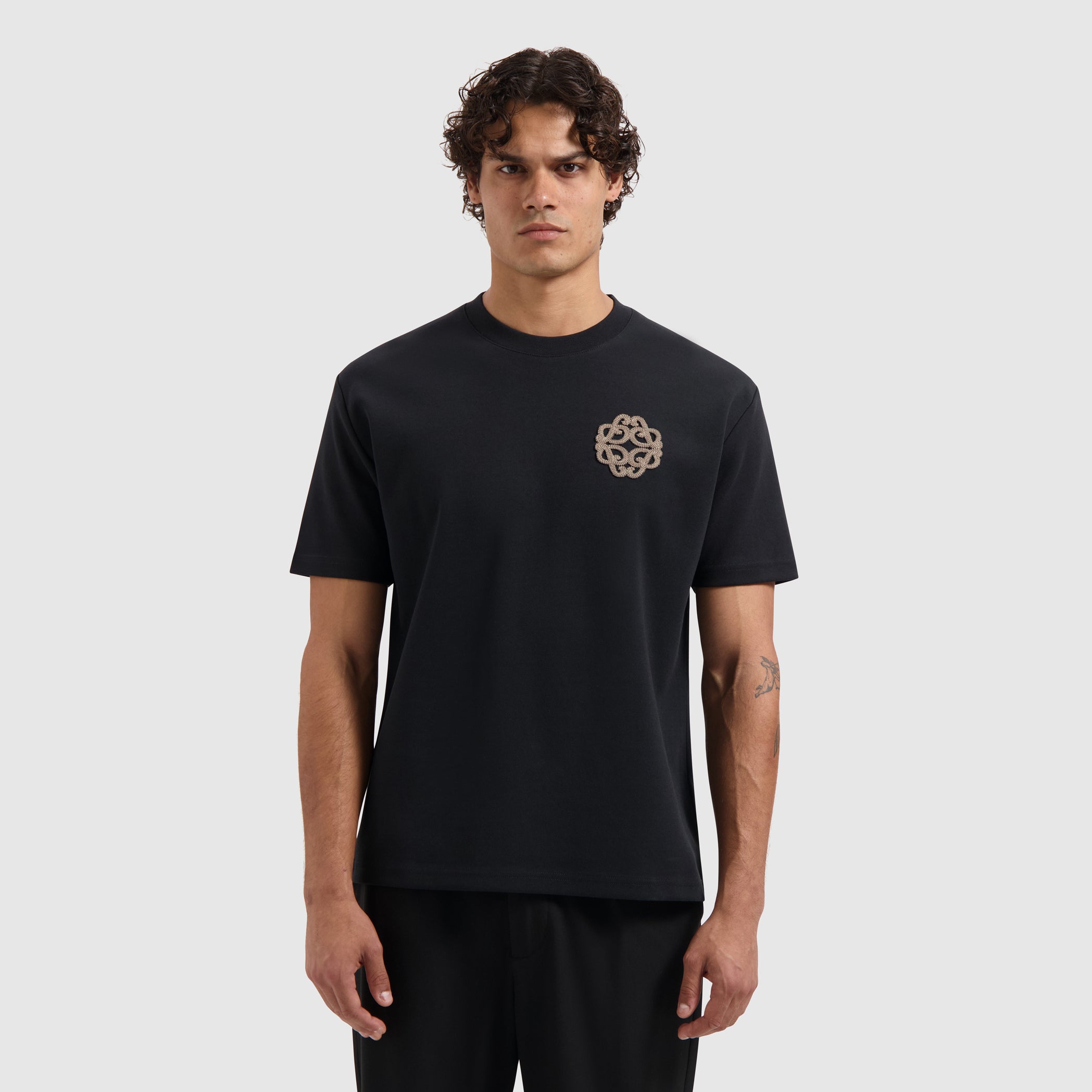 Emblem Logo T-shirt | Black