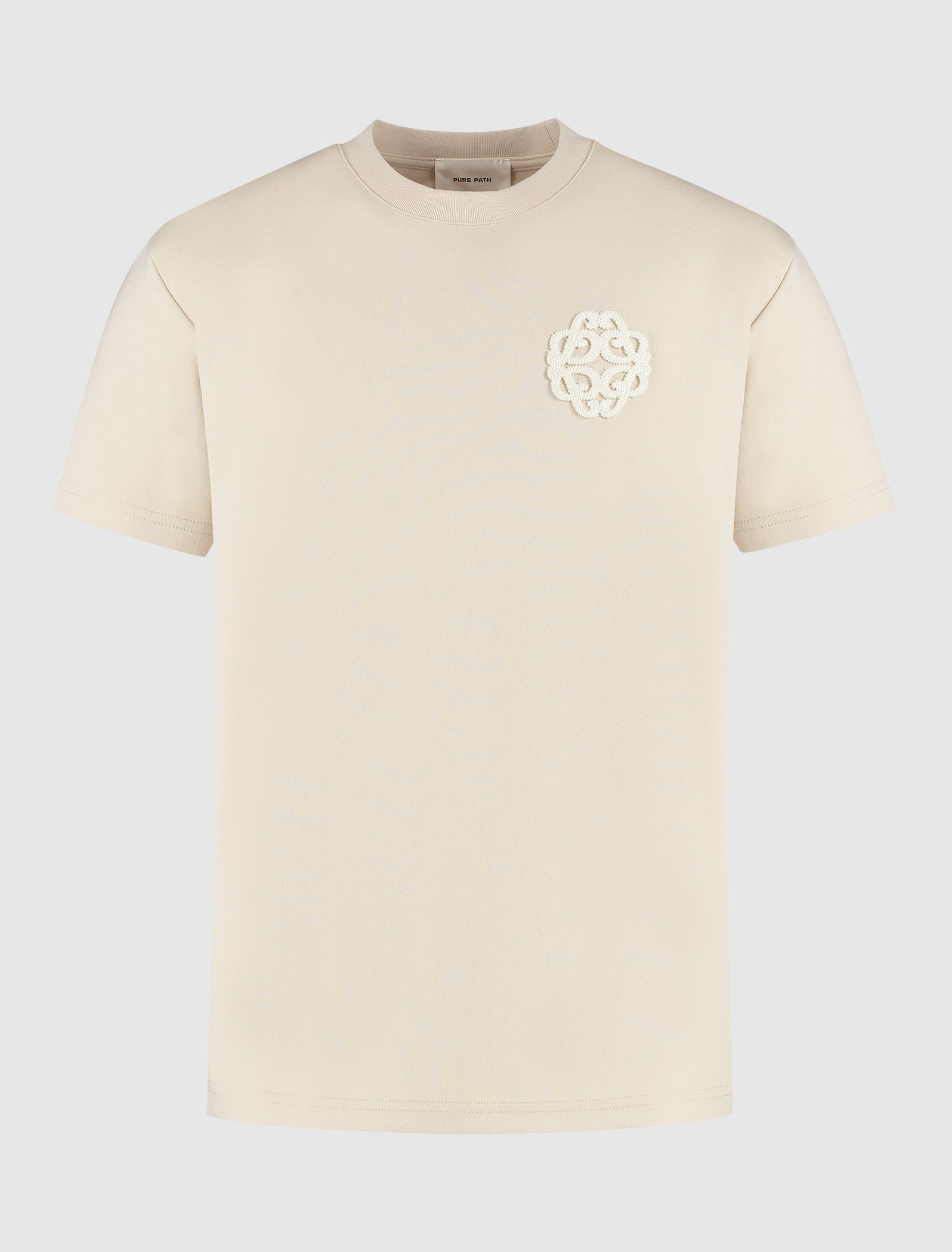 Emblem Logo T-shirt | Sand