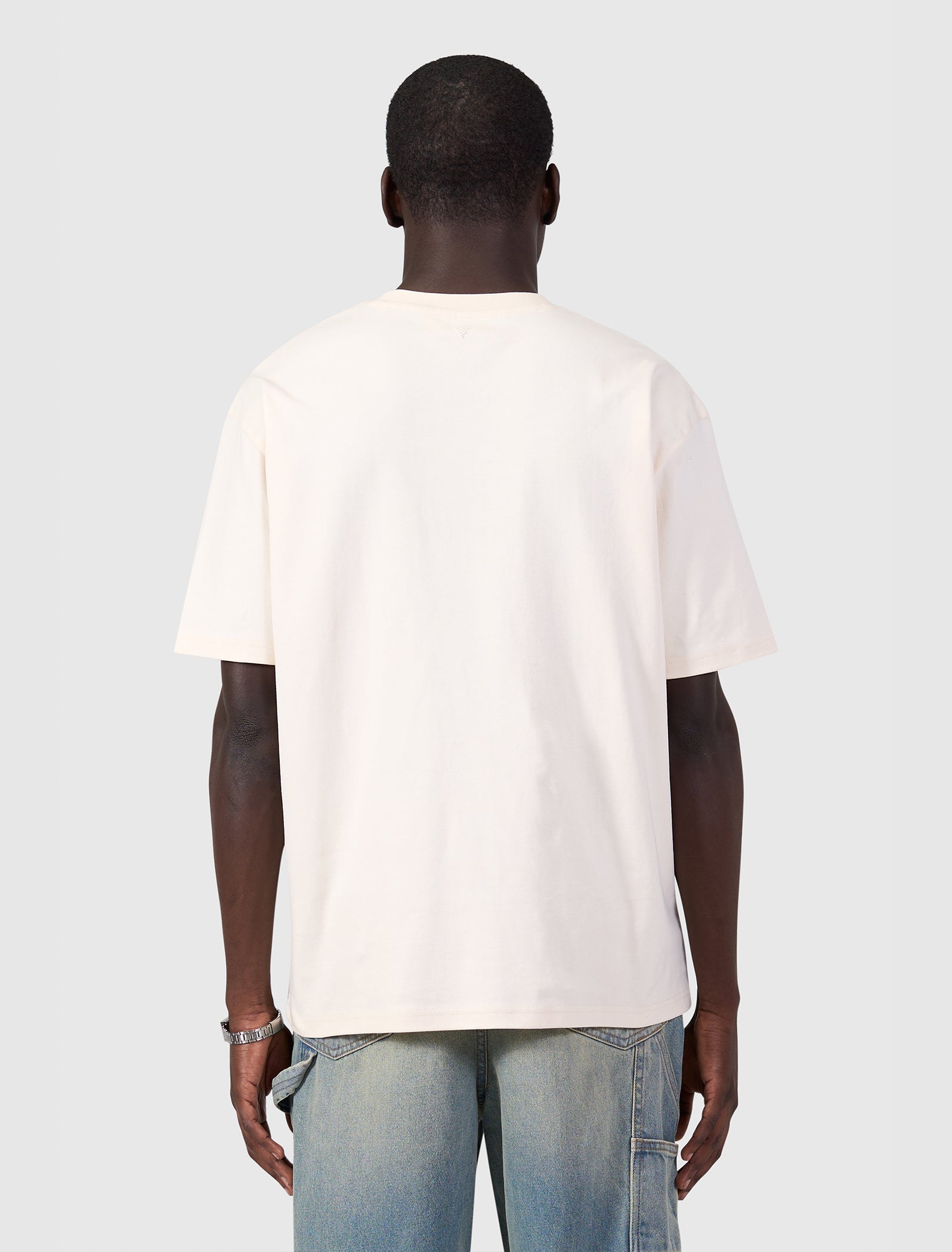 Emblem Logo T-shirt | Ecru