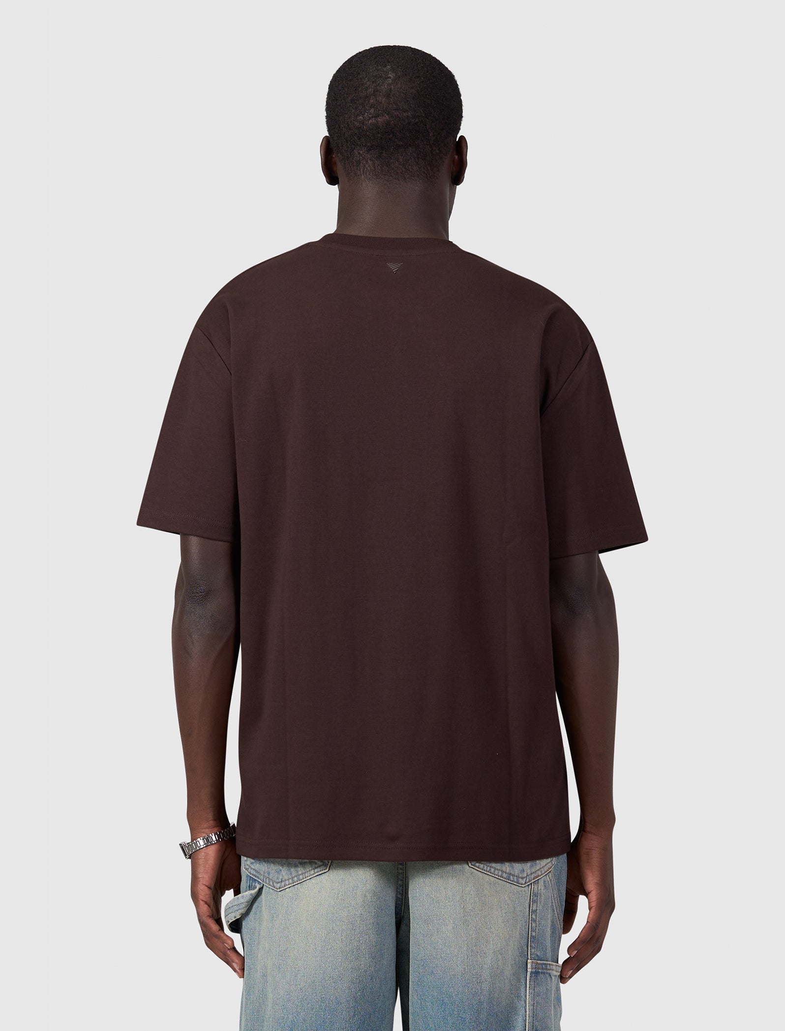 Emblem Logo T-shirt | Dark Brown