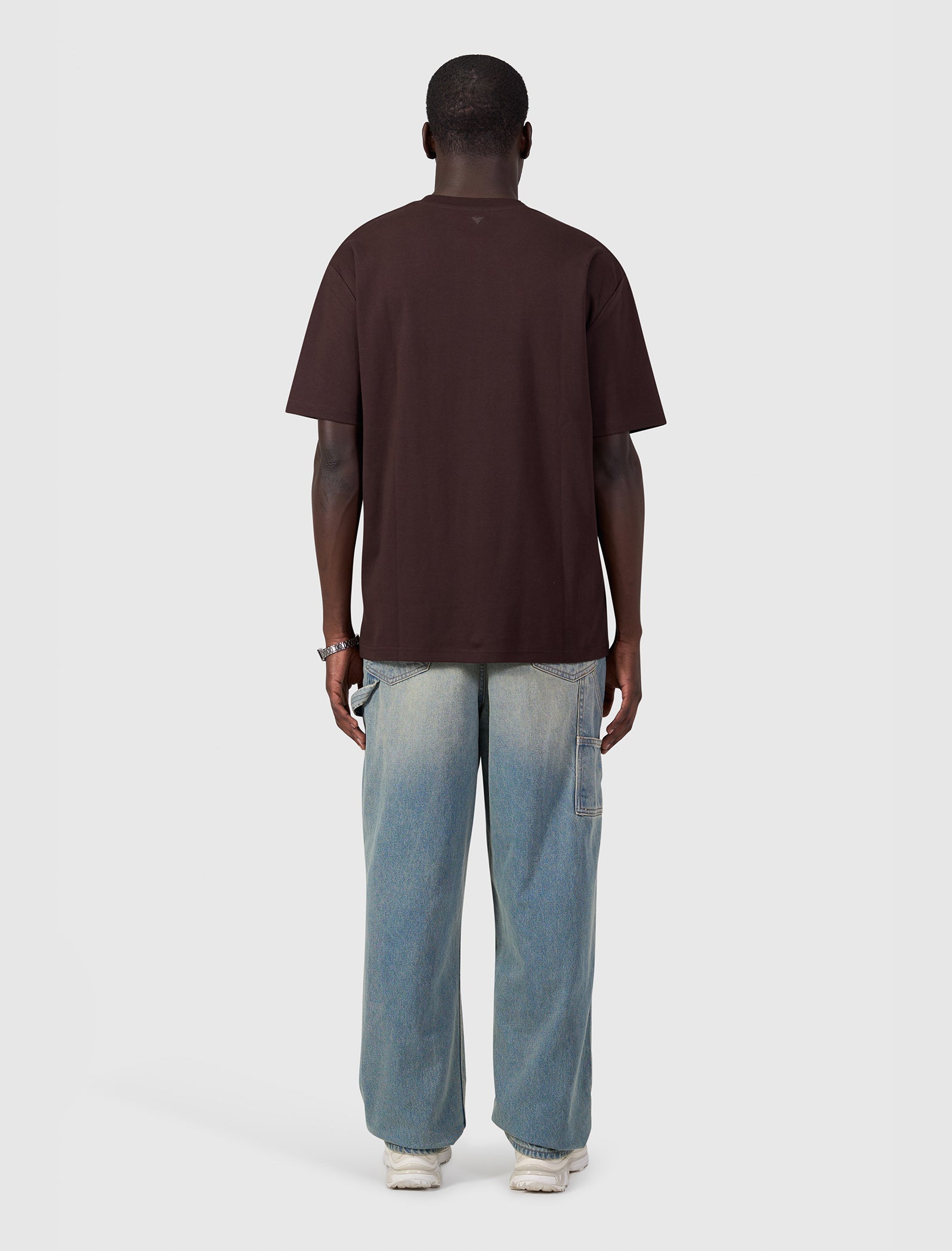 Emblem Logo T-shirt | Dark Brown