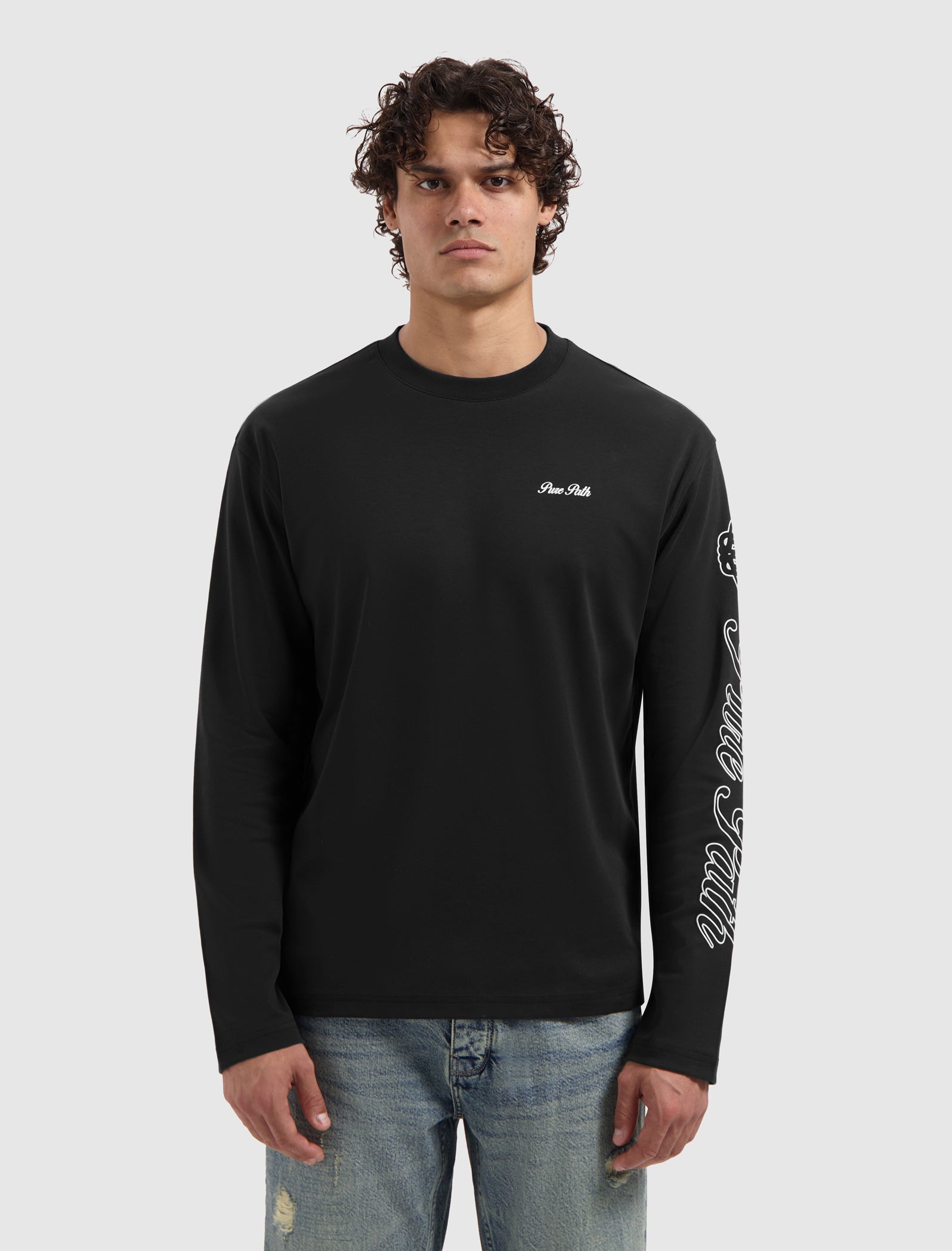 Essence Of Life Longsleeve T-shirt | Black