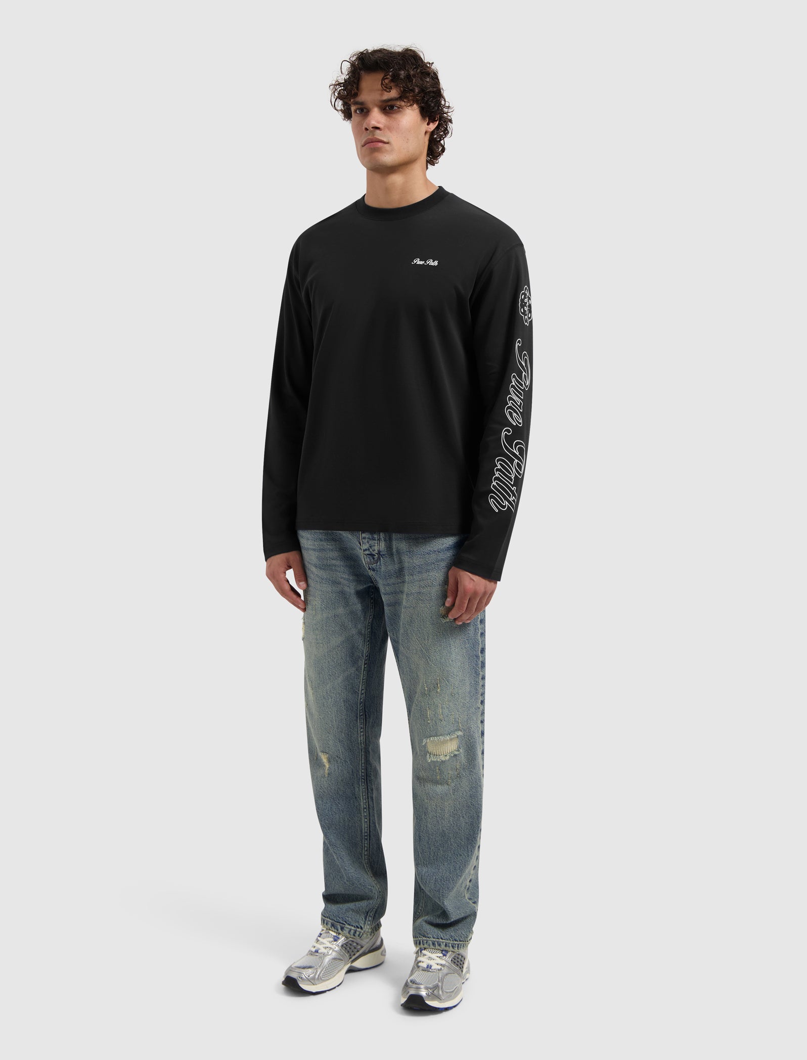 Essence Of Life Longsleeve T-shirt | Black