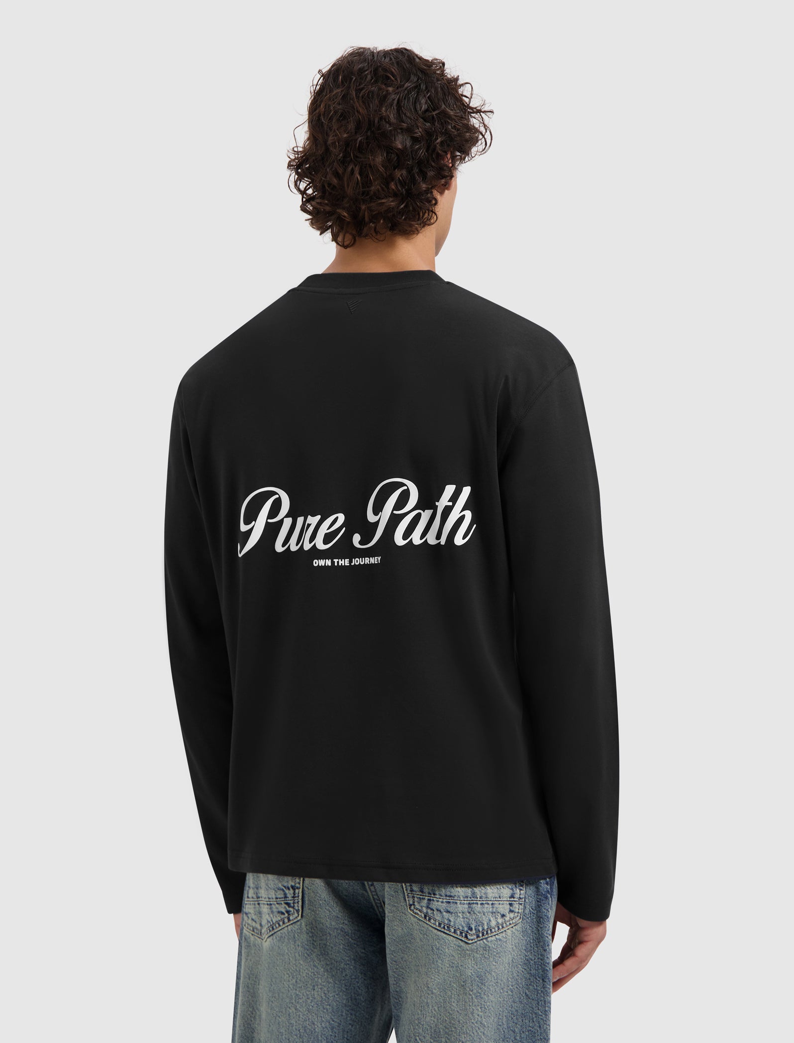 Essence Of Life Longsleeve T-shirt | Black