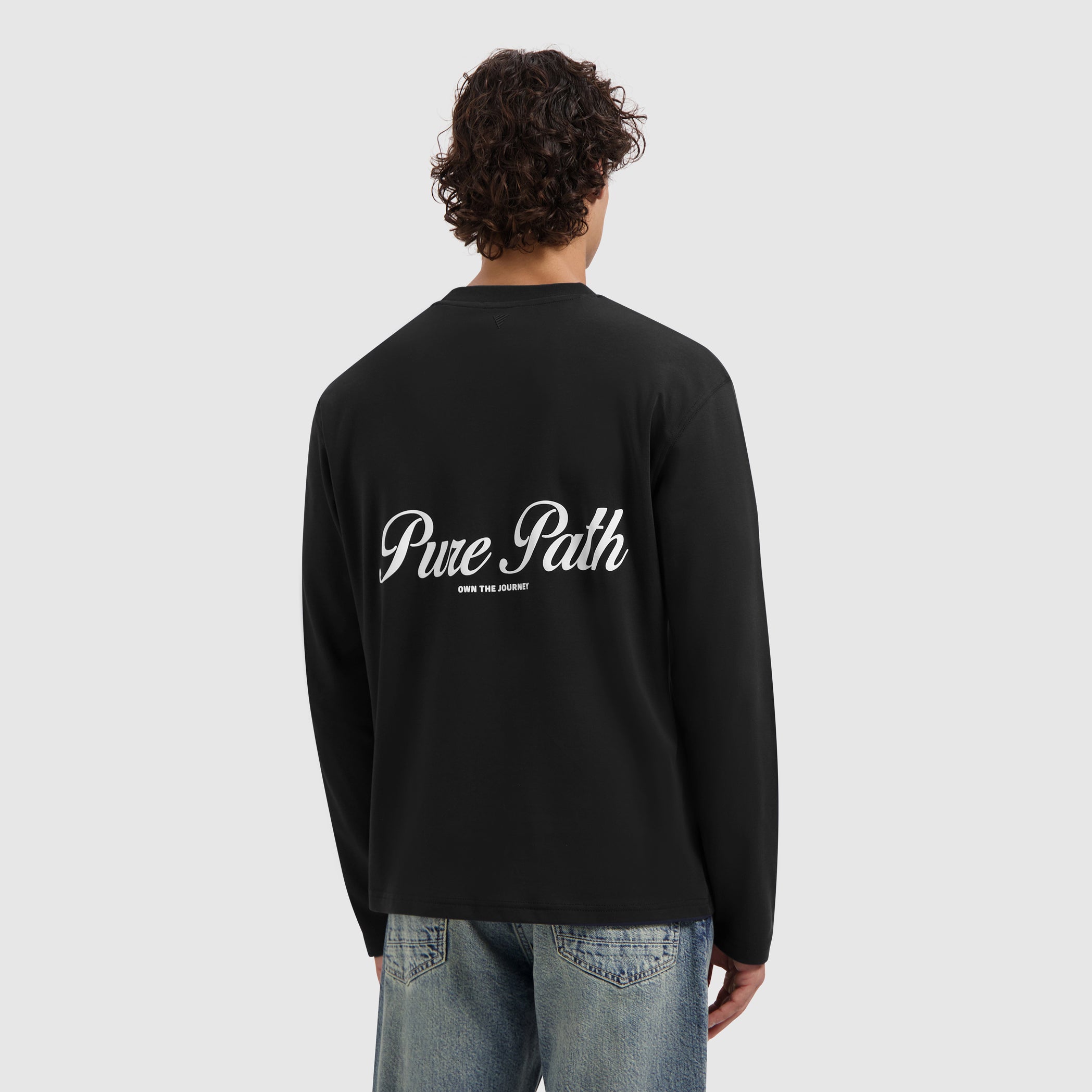 Essence Of Life Longsleeve T-shirt | Black