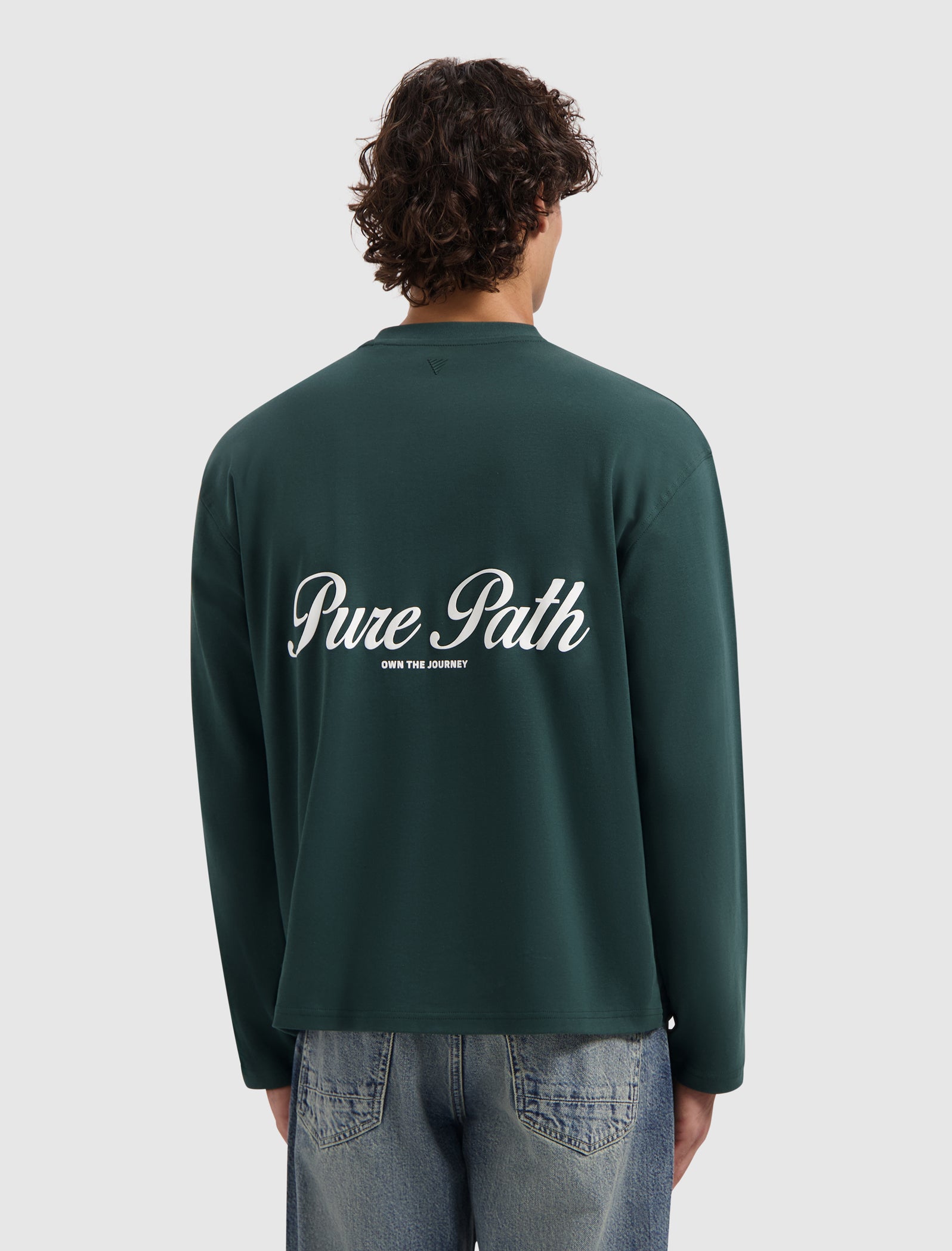 Essence Of Life Longsleeve T-shirt | Dark Green