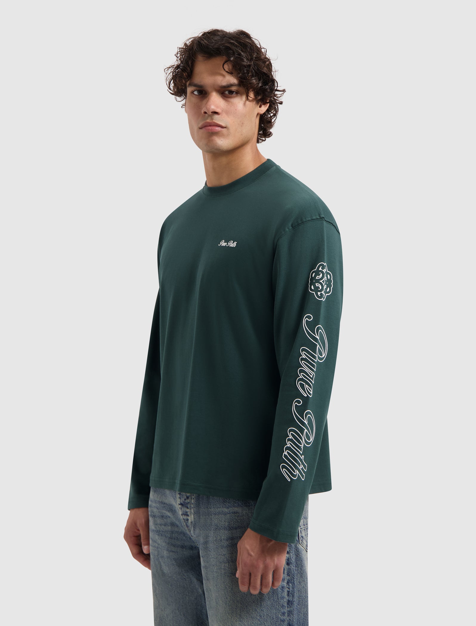 Essence Of Life Longsleeve T-shirt | Dark Green