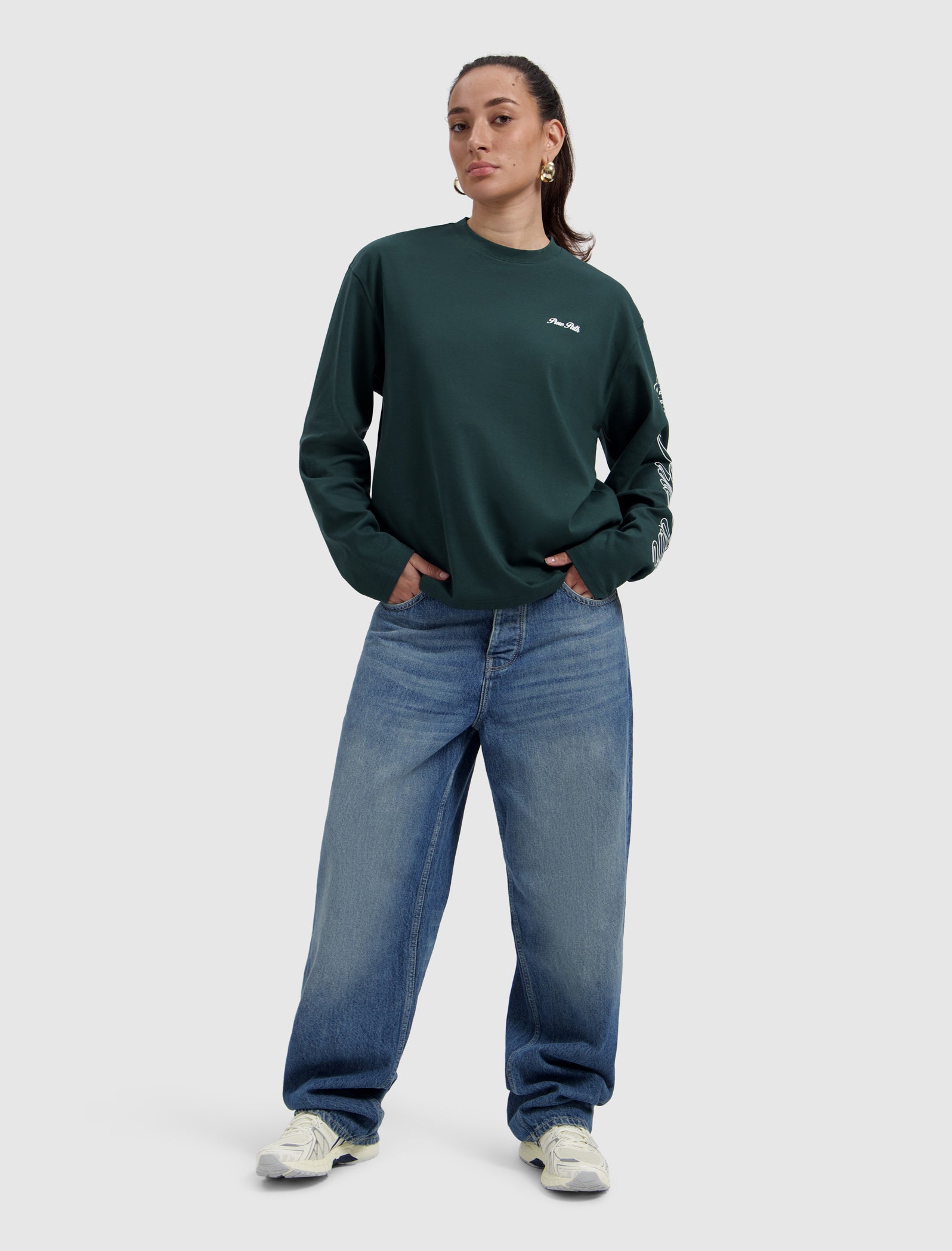 Essence Of Life Longsleeve T-shirt | Dark Green