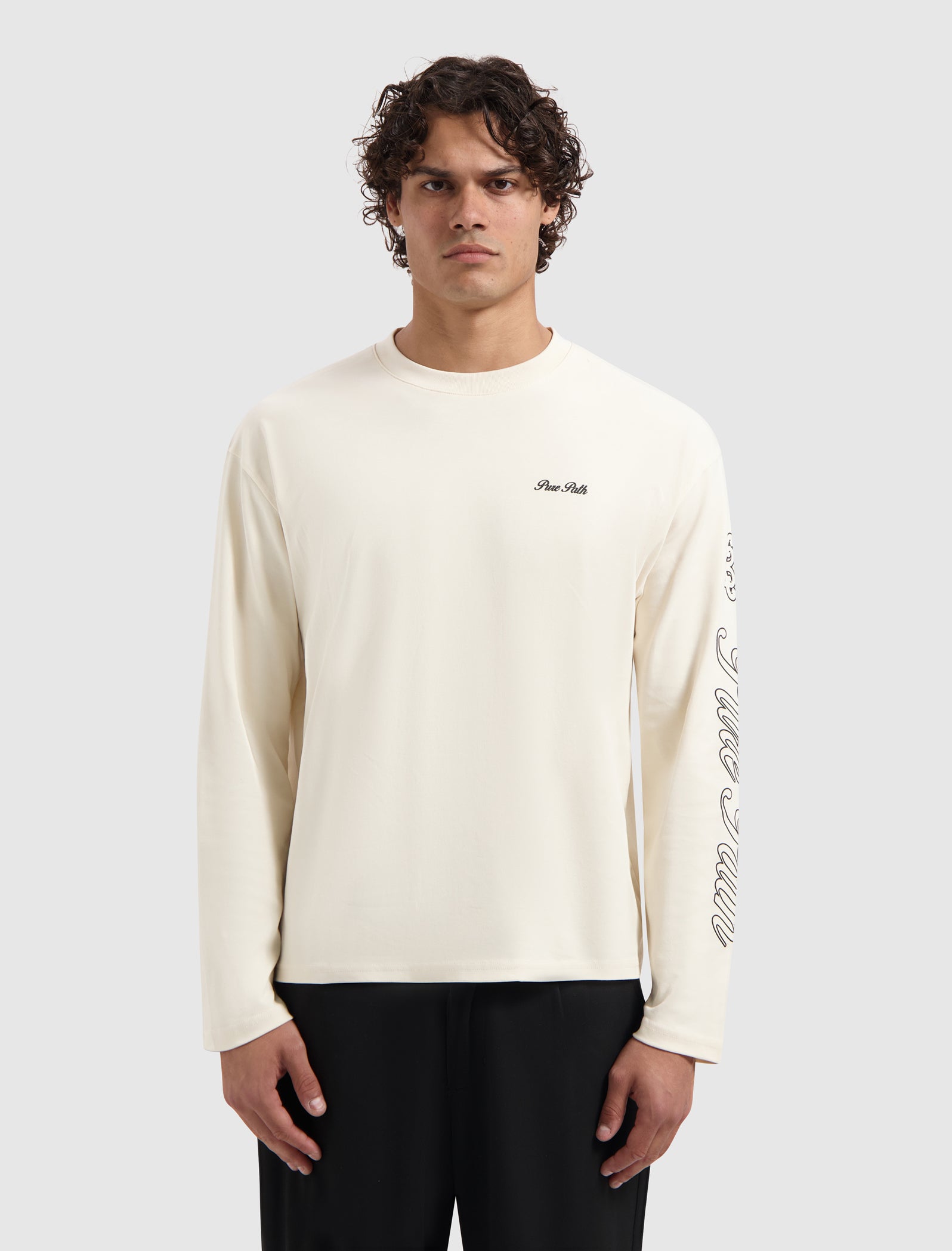 Essence Of Life Longsleeve T-shirt | Ecru
