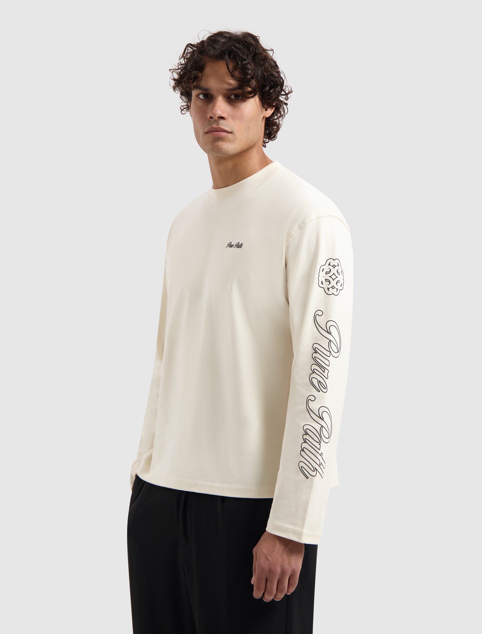 Essence Of Life Longsleeve T-shirt | Ecru