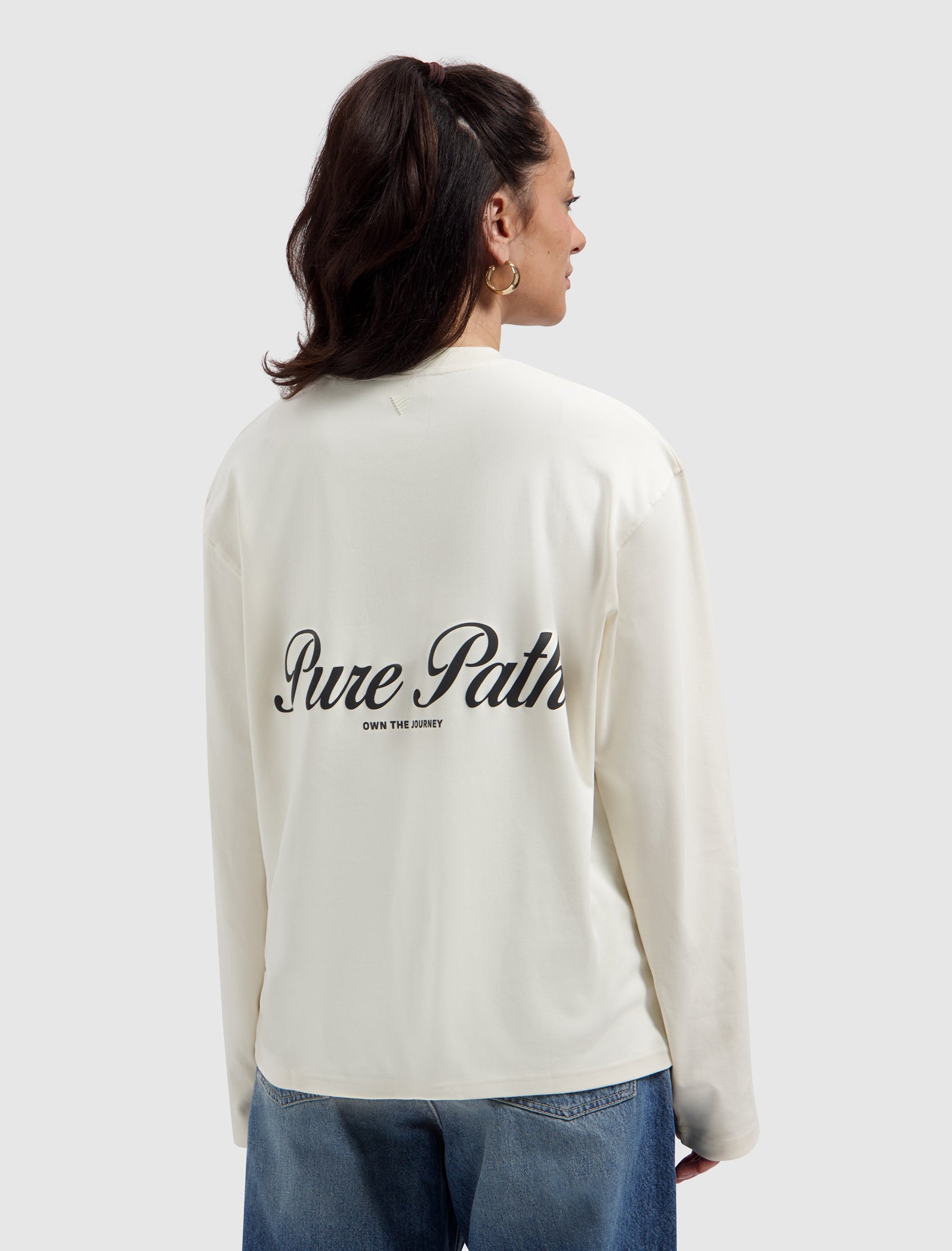 Essence Of Life Longsleeve T-shirt | Ecru